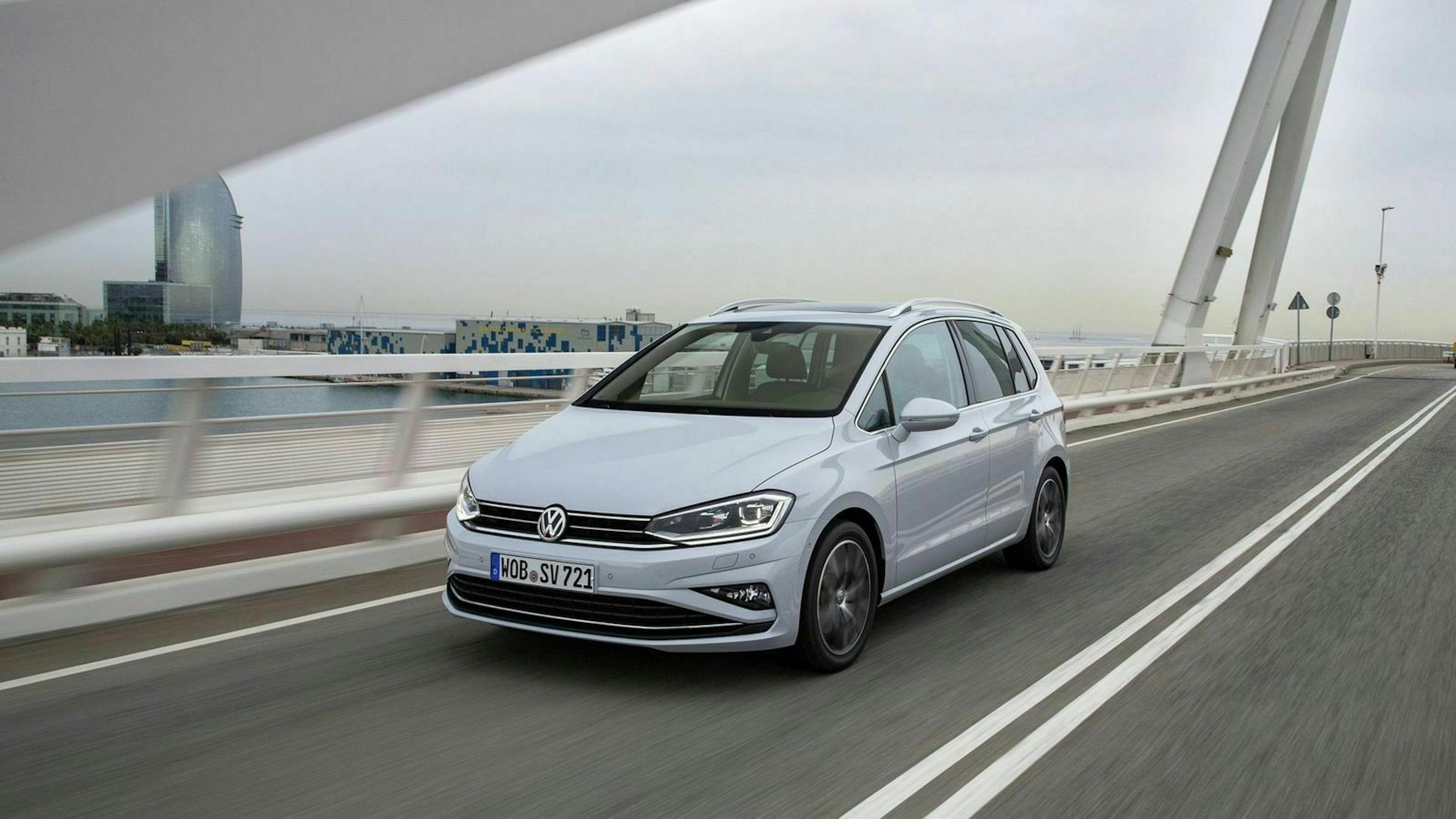 Volkswagen Sportsvan Dreiviertel-Frontansicht