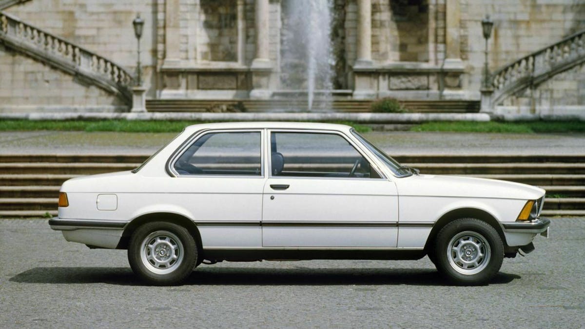 BMW E21 Seitenansicht