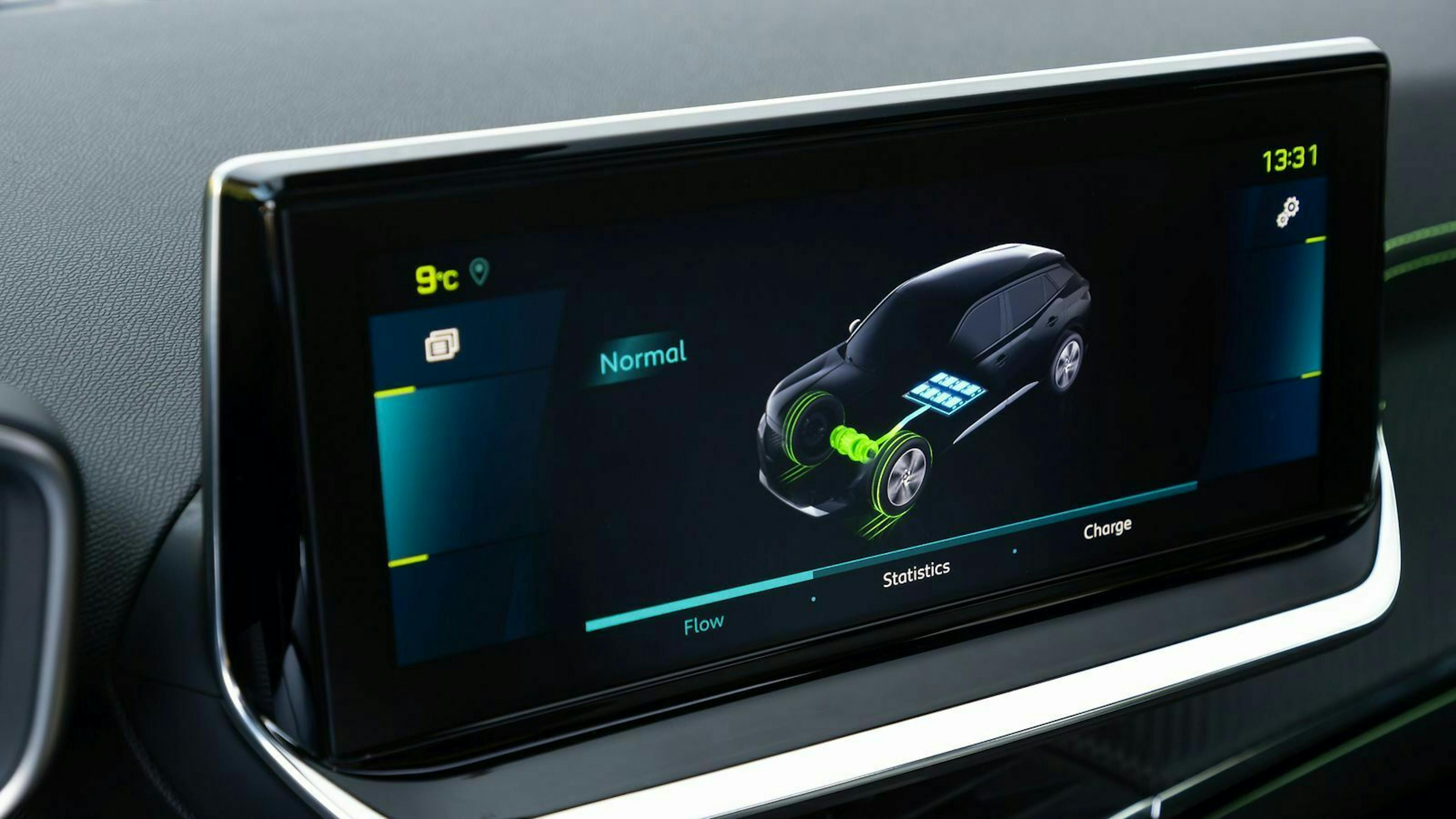 Peugeot e2008 Display