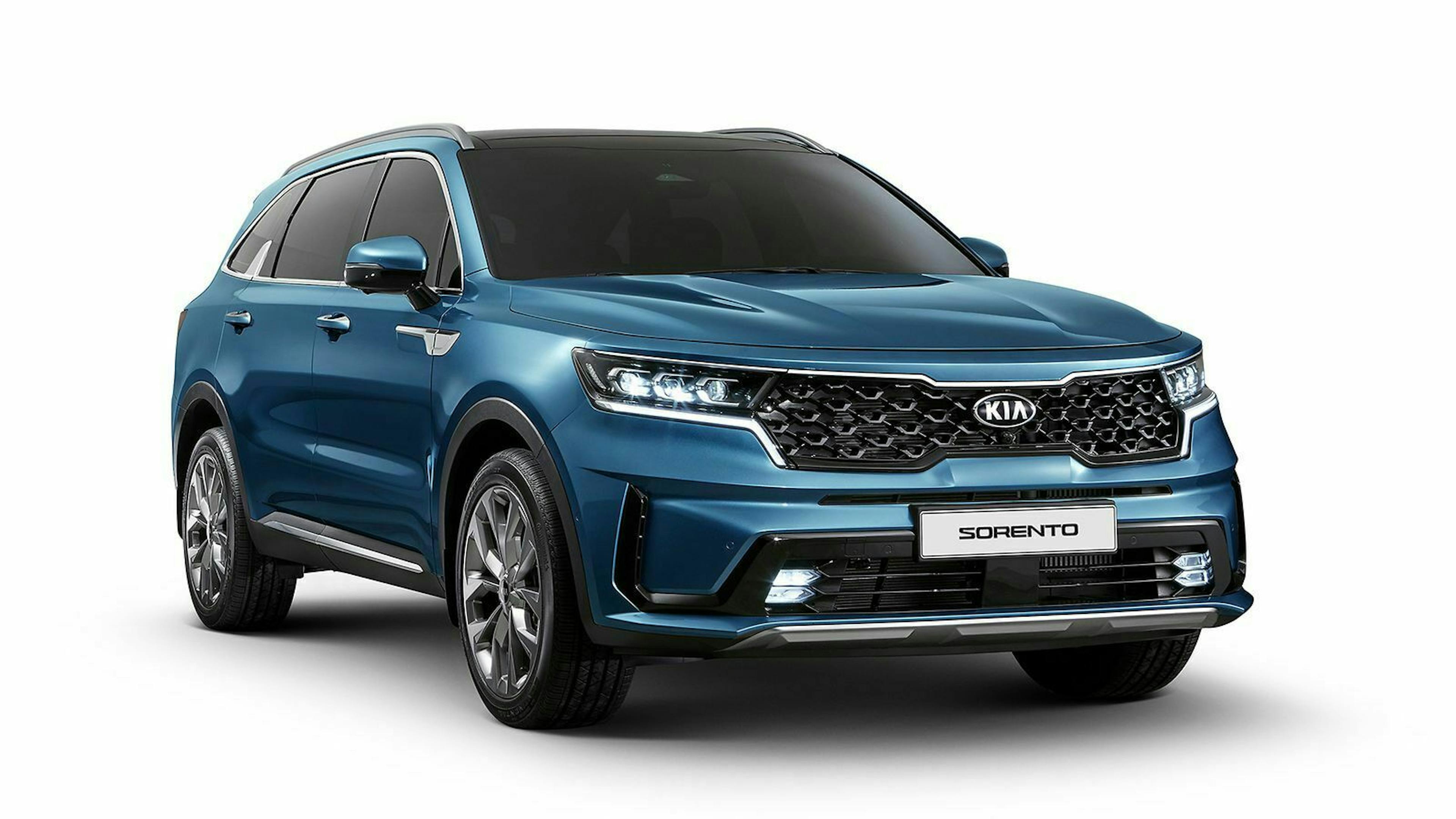 Kia Sorento 2020 Dreiviertel-Frontansicht