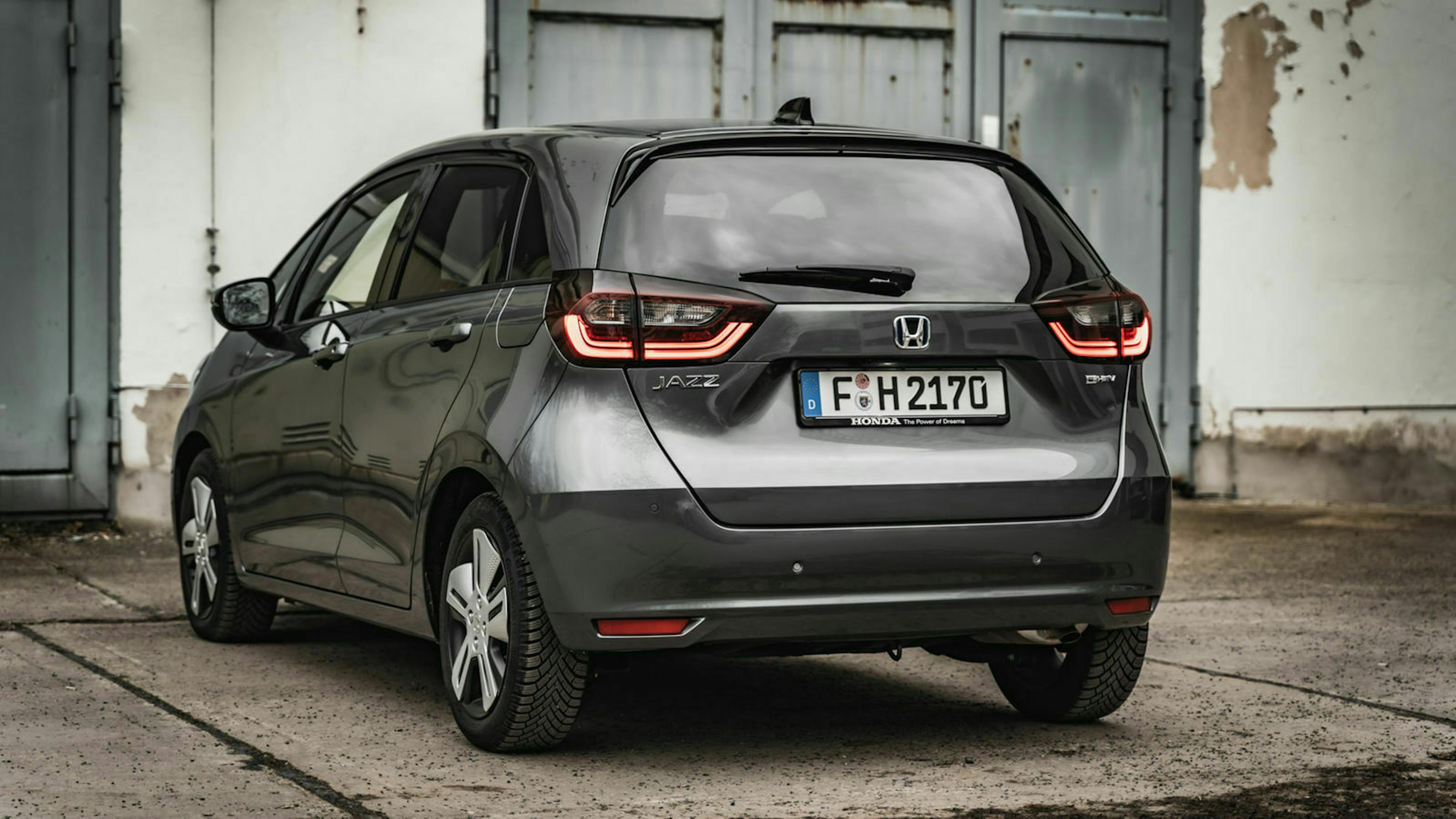 Honda Jazz Dreiviertel-Heckansicht