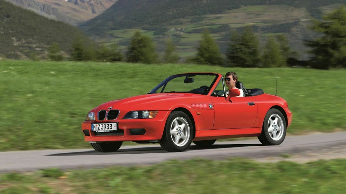 BMW Z3 Roadster in Seitenansicht