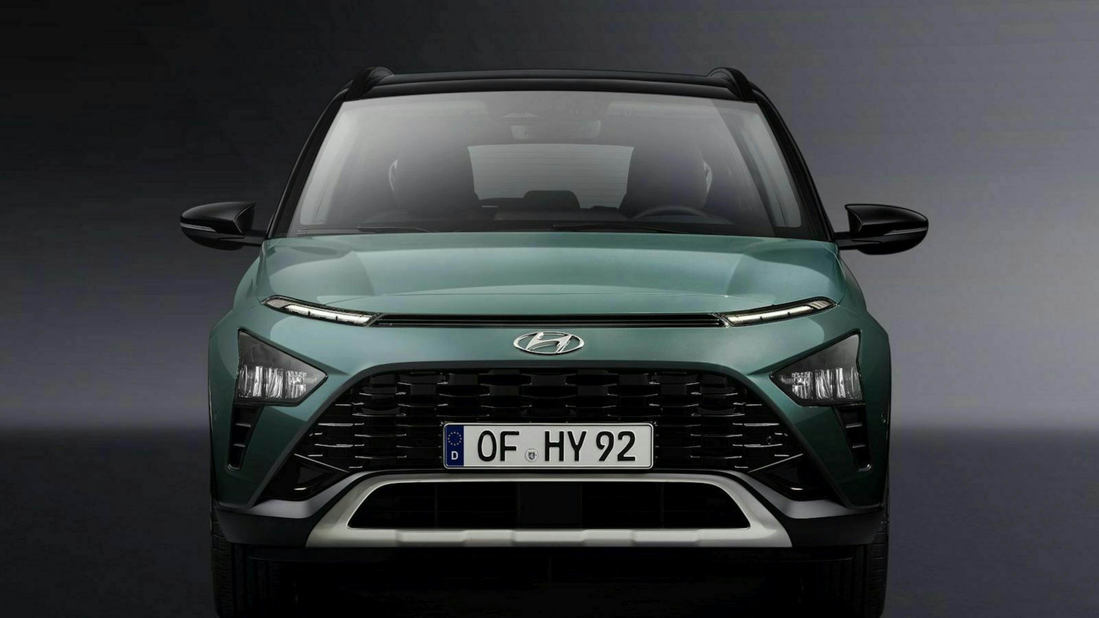 Hyundai Bayon in Frontansicht