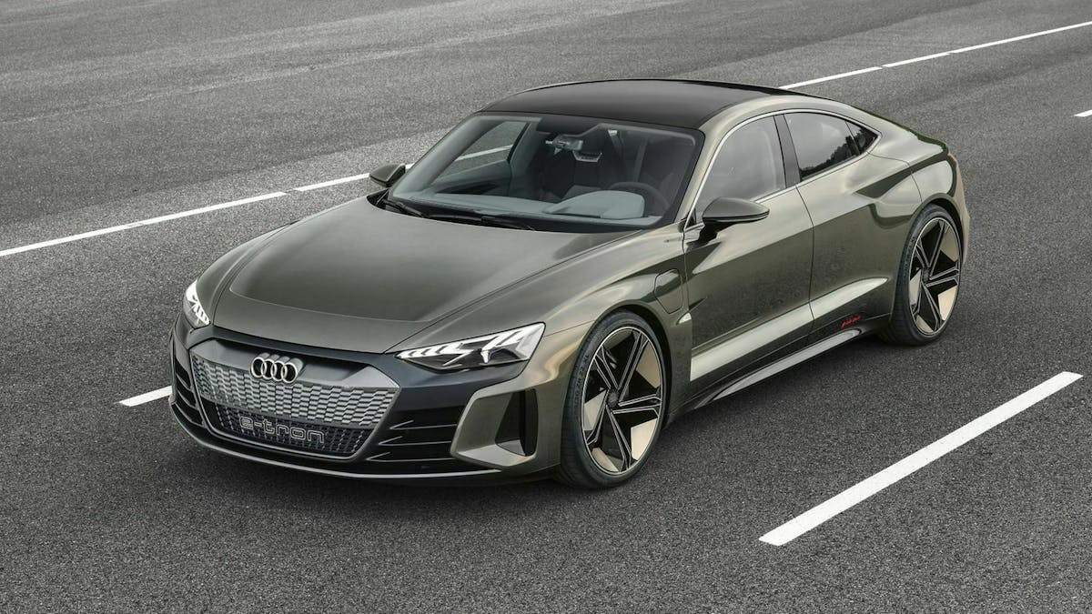 Der Audi E-Tron GT wird wie der Porsche Taycan auf der J1-Plattform basieren