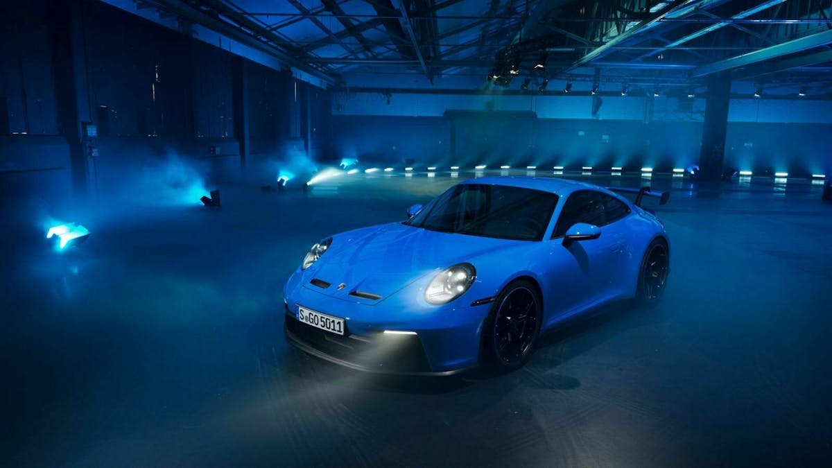 Porsche 911 (992) GT3 Dreiviertel-Frontansicht
