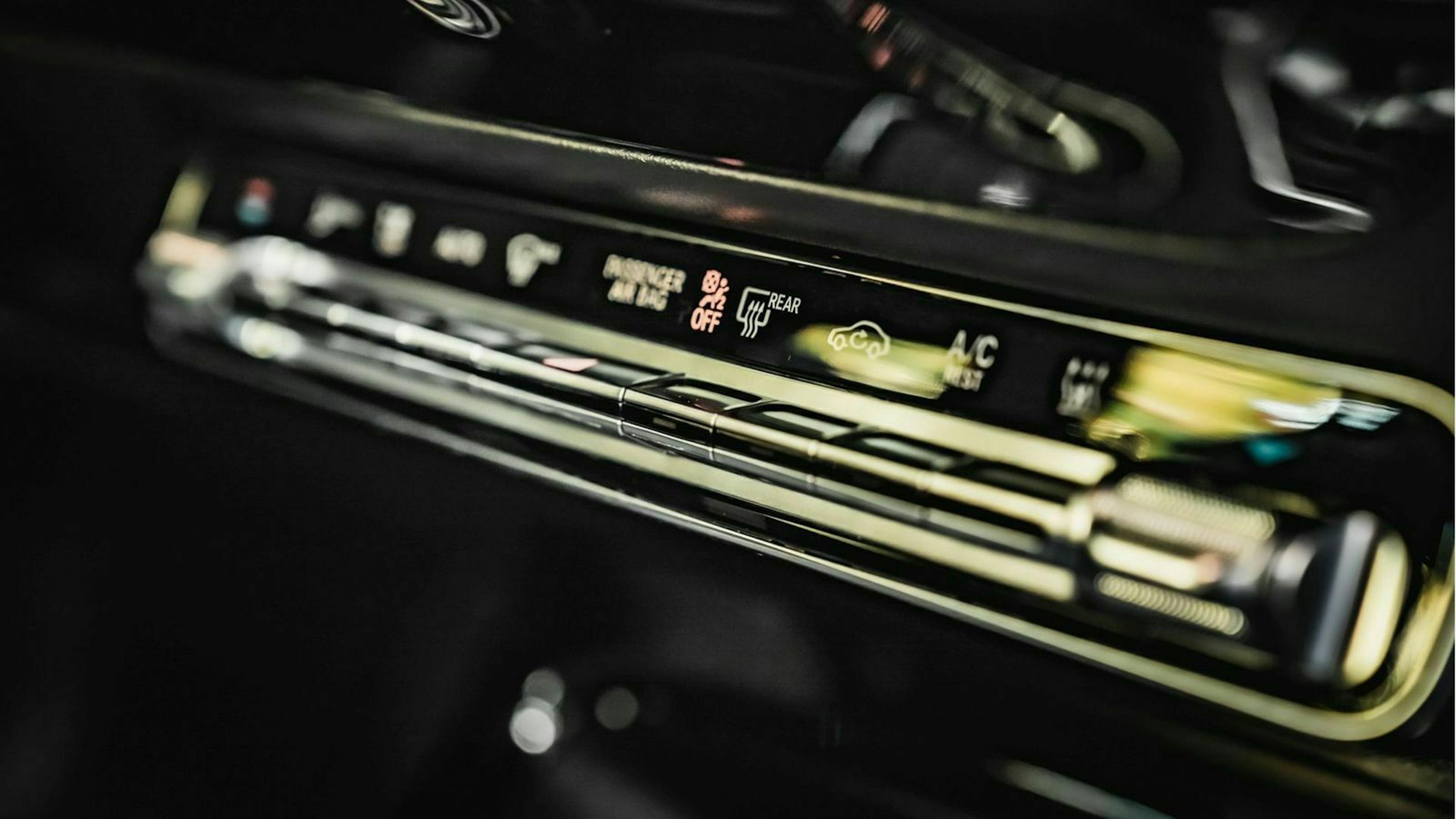 Mercedes-Benz CLA Shooting Brake Klimaanlage-Steuerungstasten