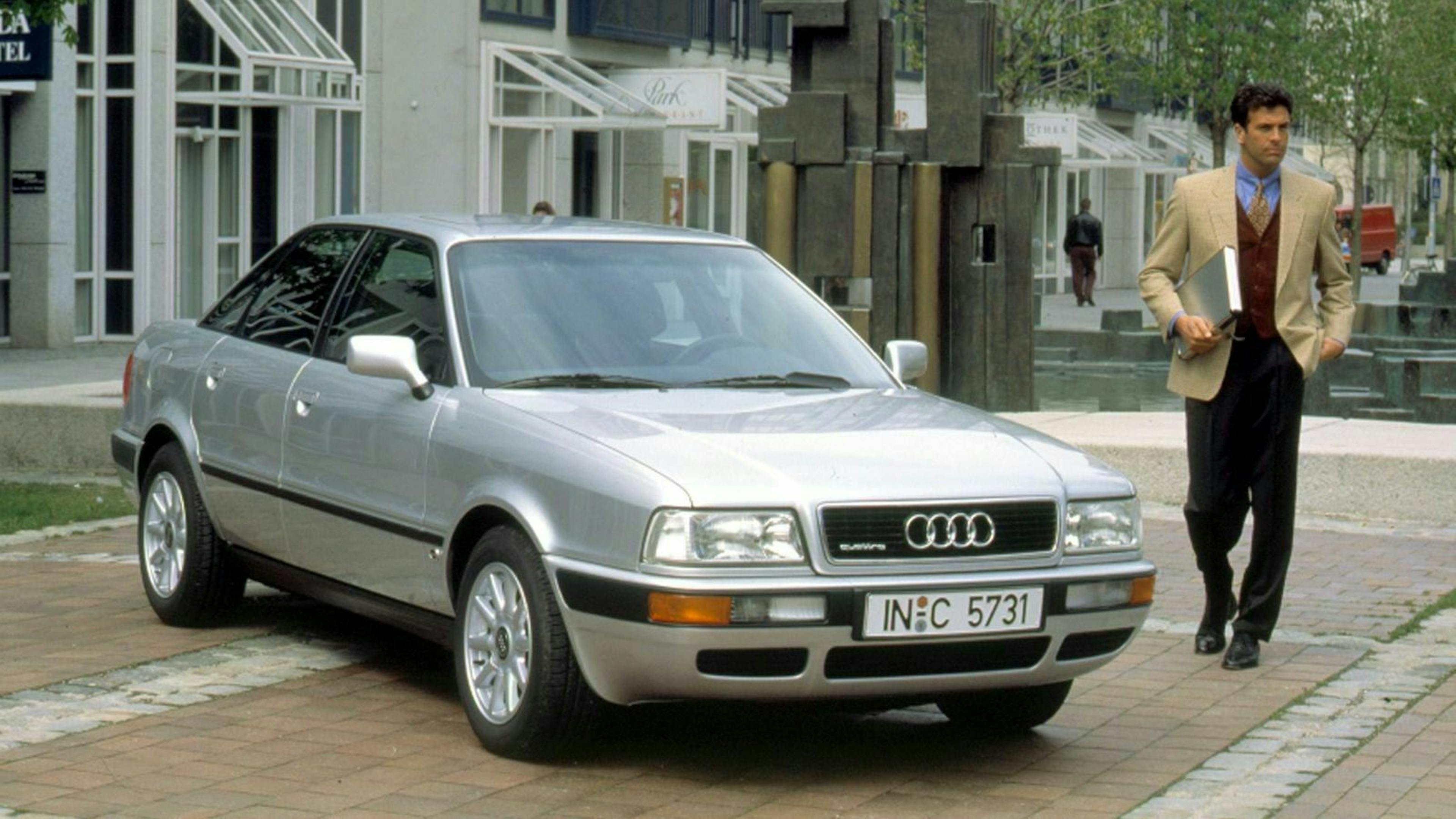 Audi 80 B4 dreiviertel Frontansicht