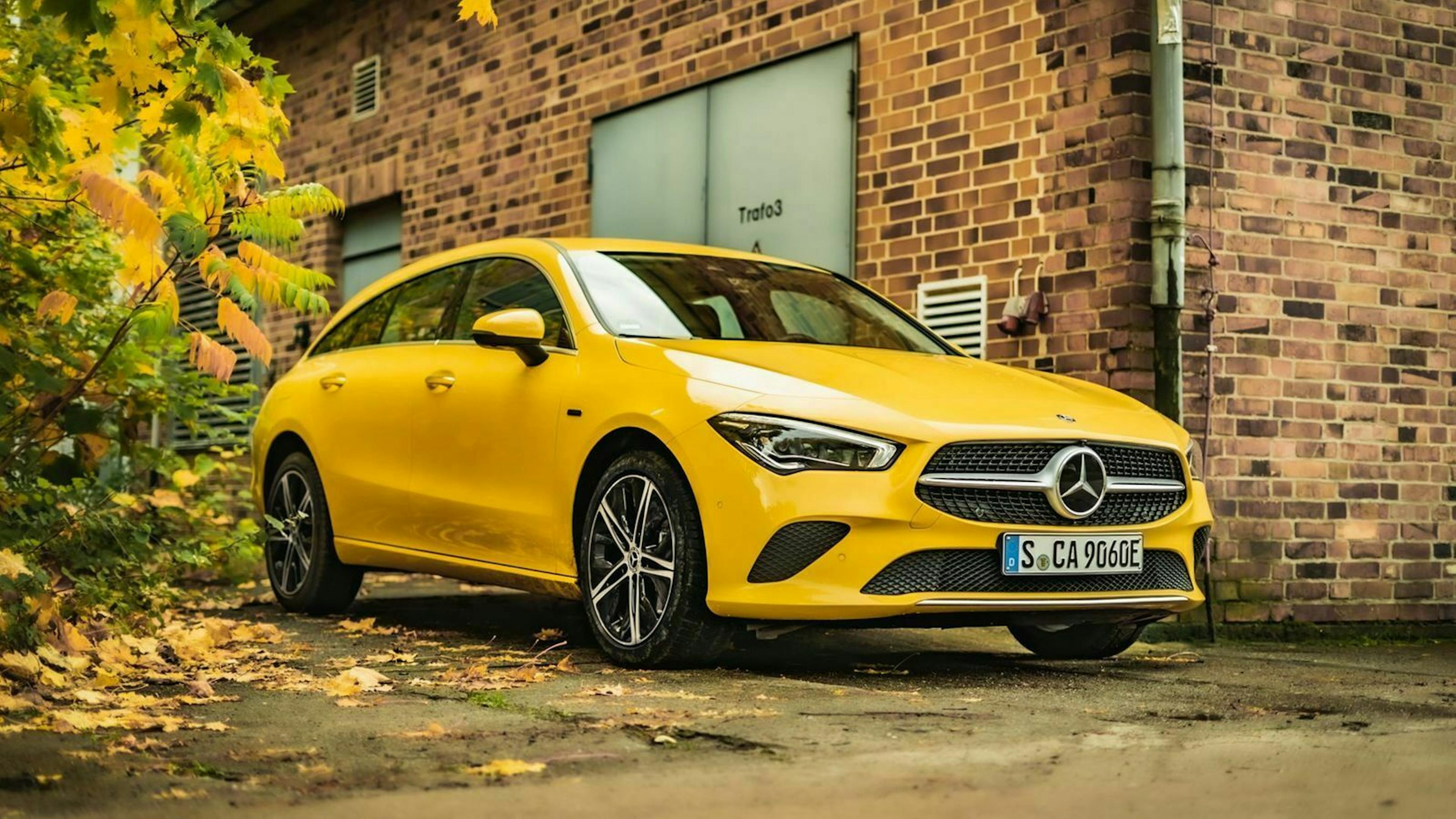 Mercedes-Benz CLA Shooting Brake Dreiviertel-Frontansicht