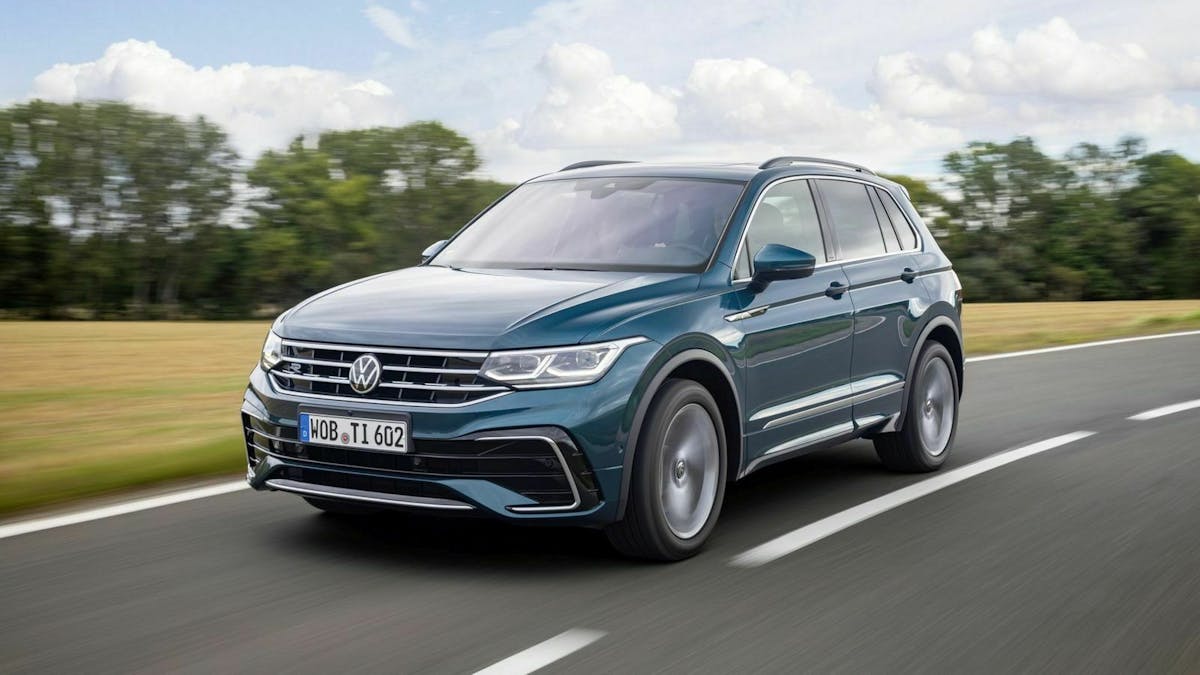VW Tiguan Dreiviertel-Frontansicht