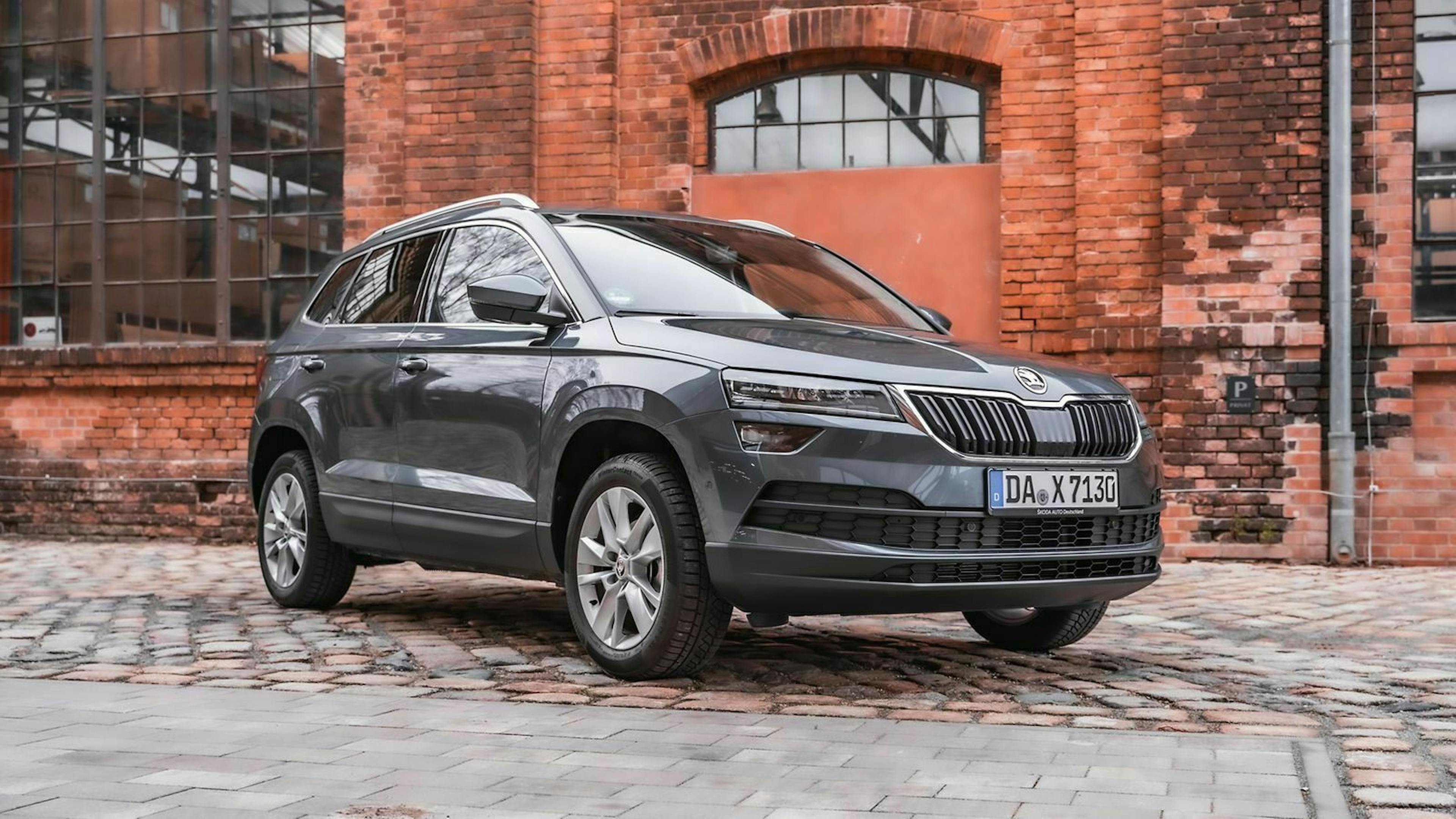 Škoda Karoq dreiviertel-frontansicht