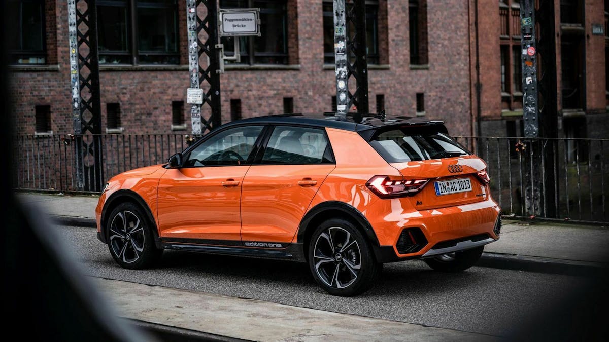 Audi A1 Citycarver in Seitenansicht