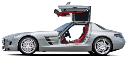 Mercedes SLS AMG (Seitenansicht)