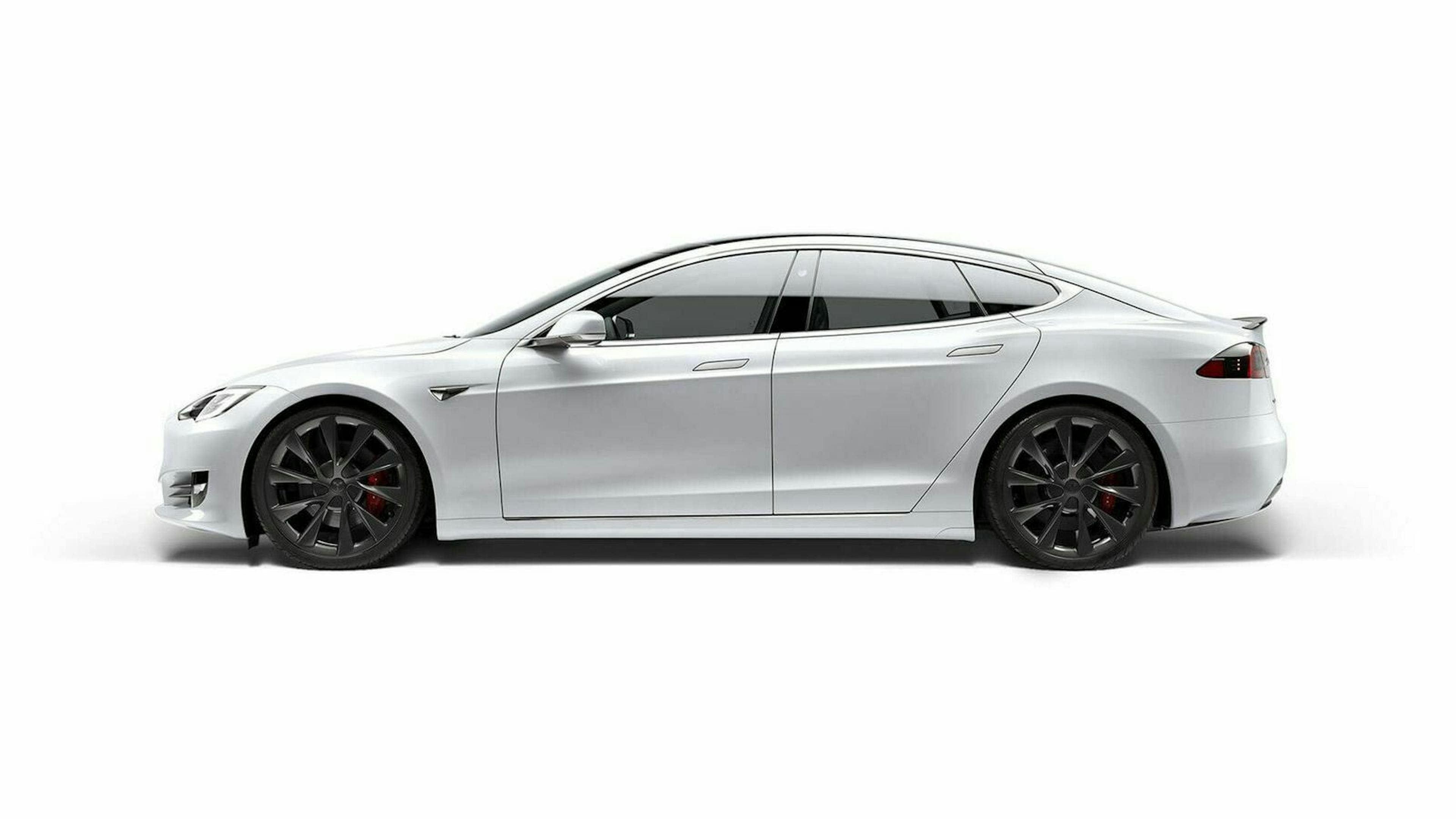 TESLA MODEL S Seitenansicht