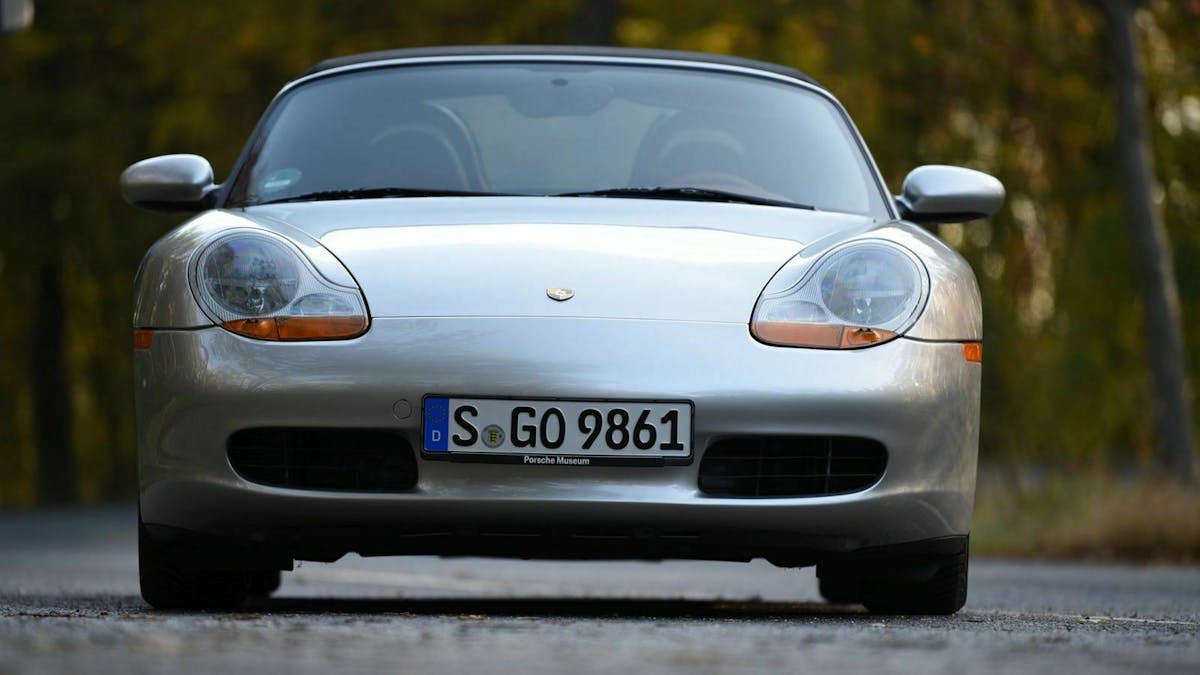 Der Porsche Boxster (986) in Frontansicht