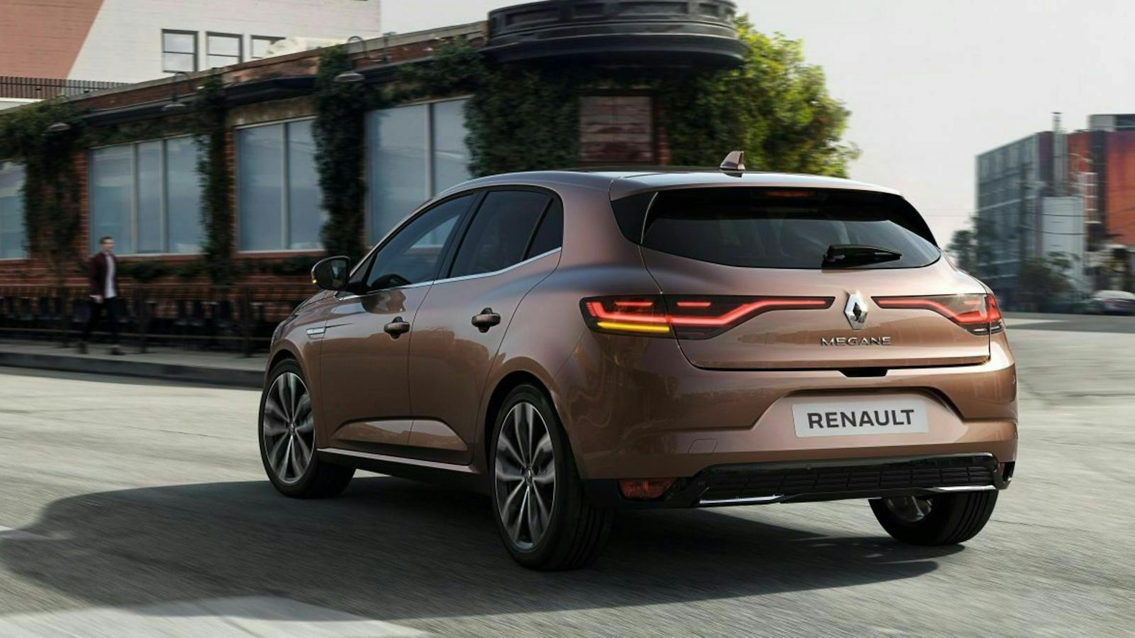 Renault Megane FL 2020 in der Heckansicht