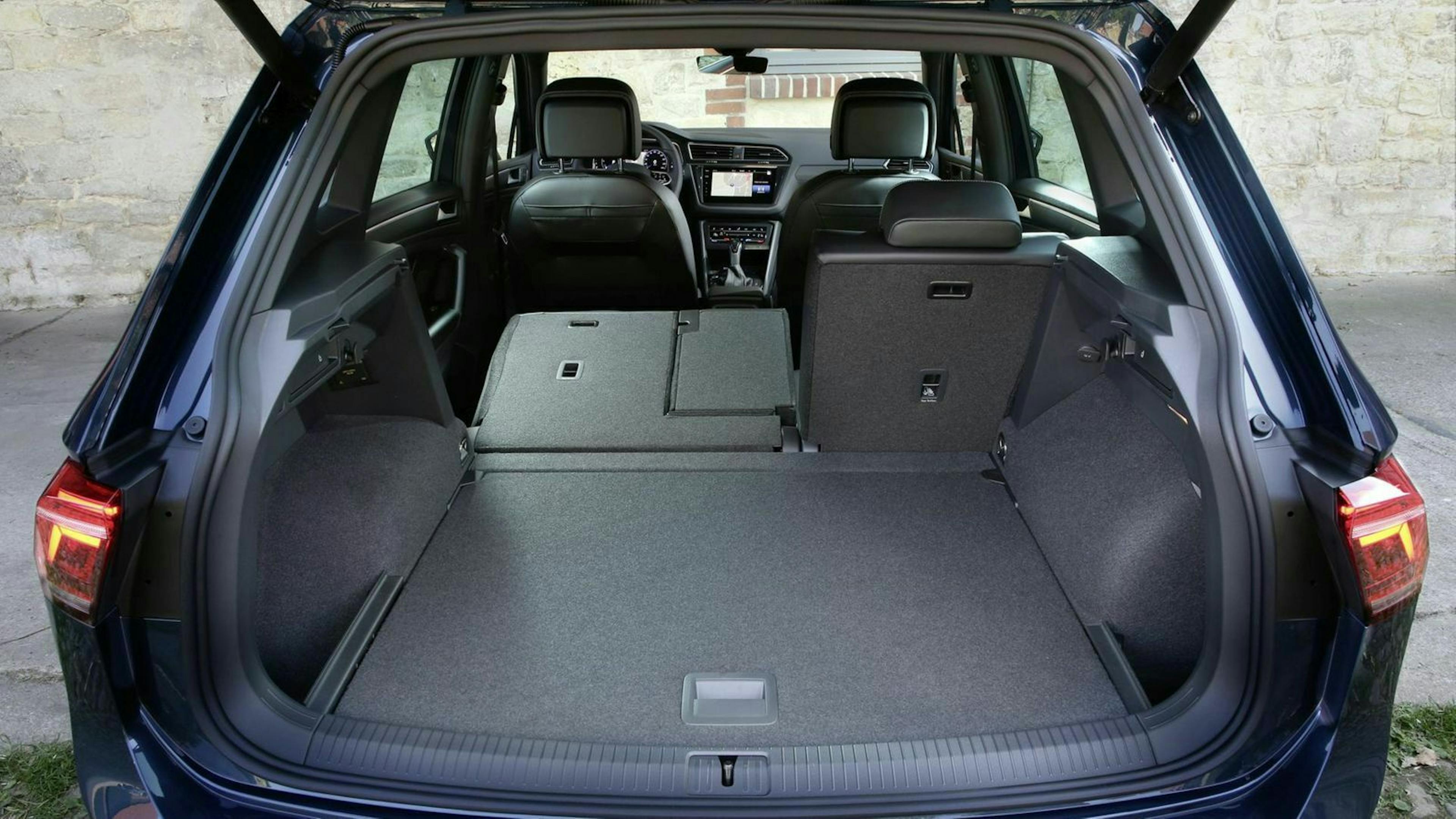 VW Tiguan Blick in den Kofferraum