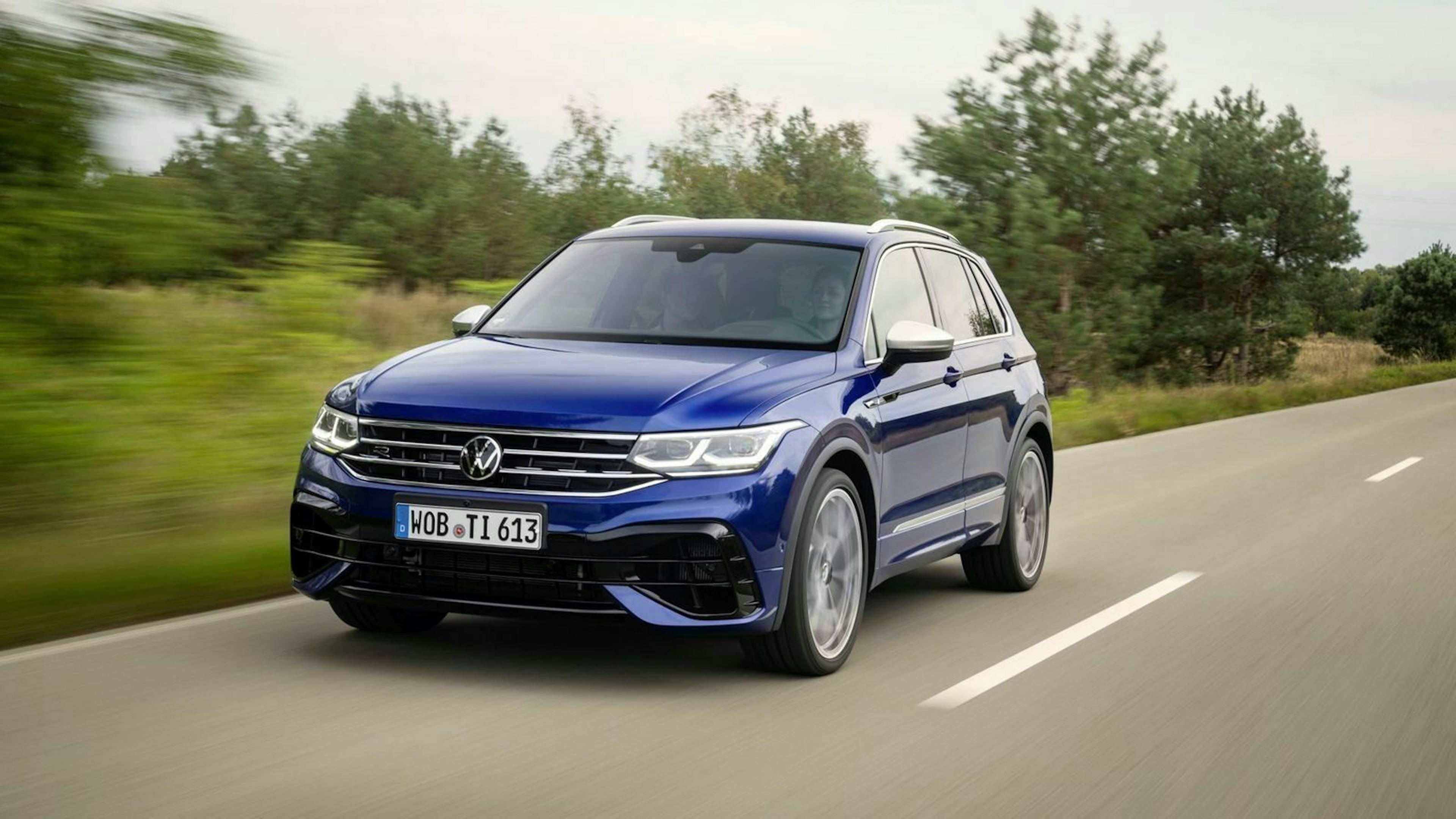 VW Tiguan Tiguan R Dreiviertel-Frontansicht