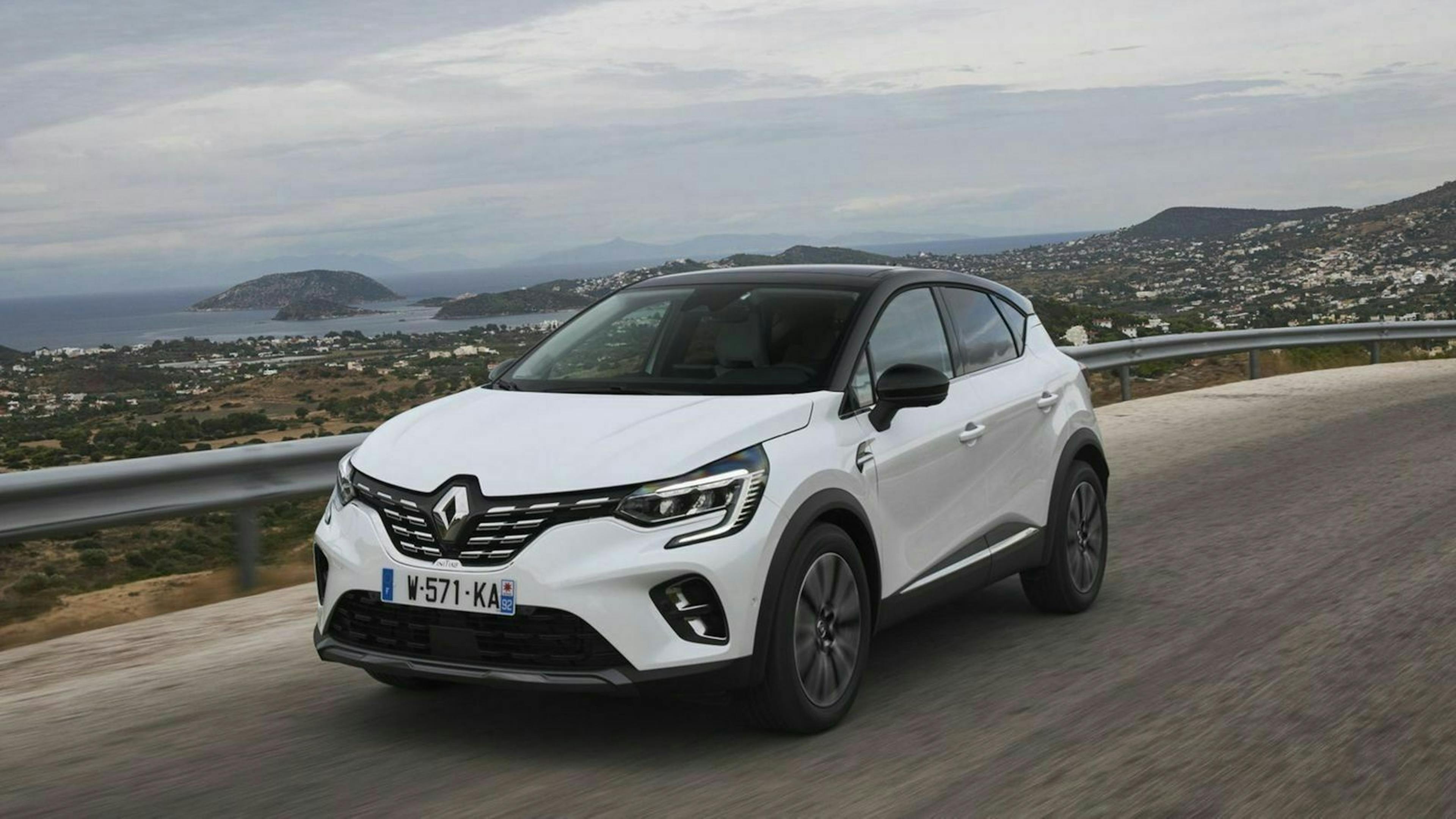 Renault Captur Dreiviertel-Frontansicht