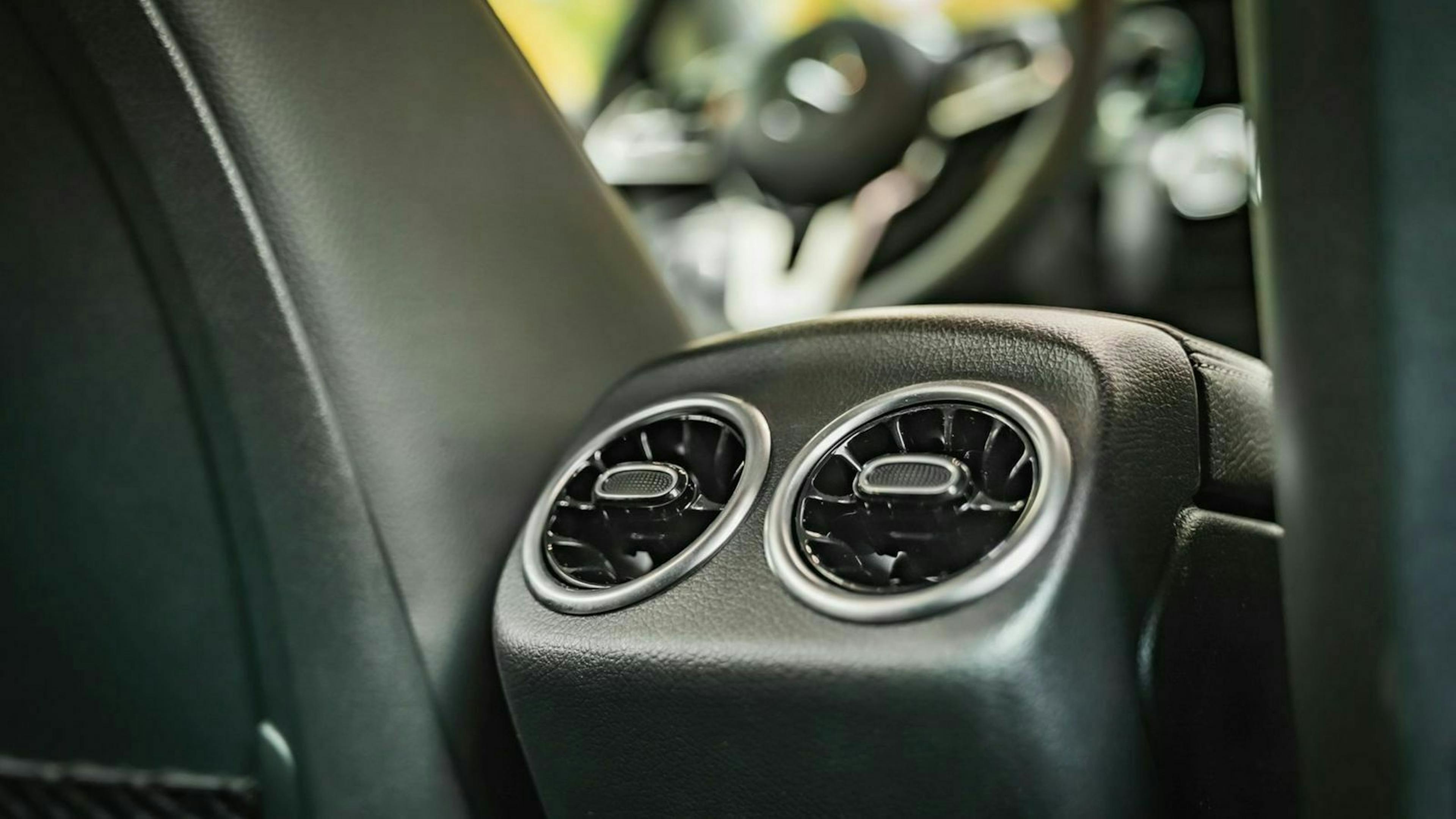 Mercedes-Benz CLA Shooting Brake Luftauslässe Rückbank