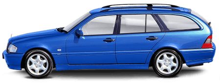 Foto eines Mercedes C-Klasse T-Modell (S202)