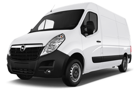 Opel Movano (Vorderansicht - schräg)