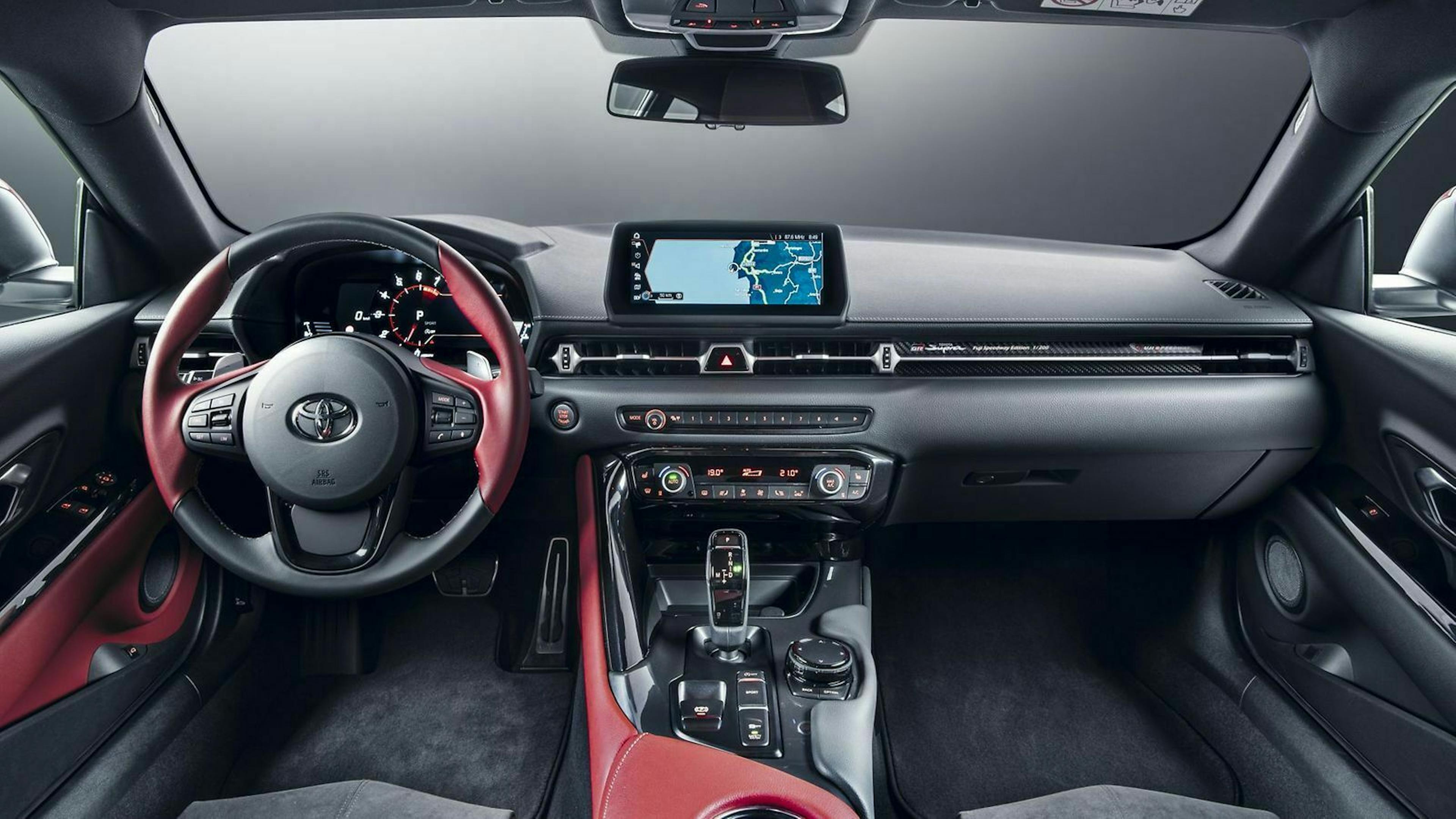 Toyota Supra GR Cockpit