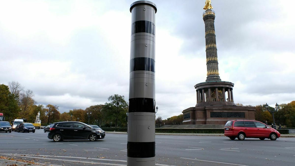 Aktuell gibt es 22 stationäre Blitzer in Berlin