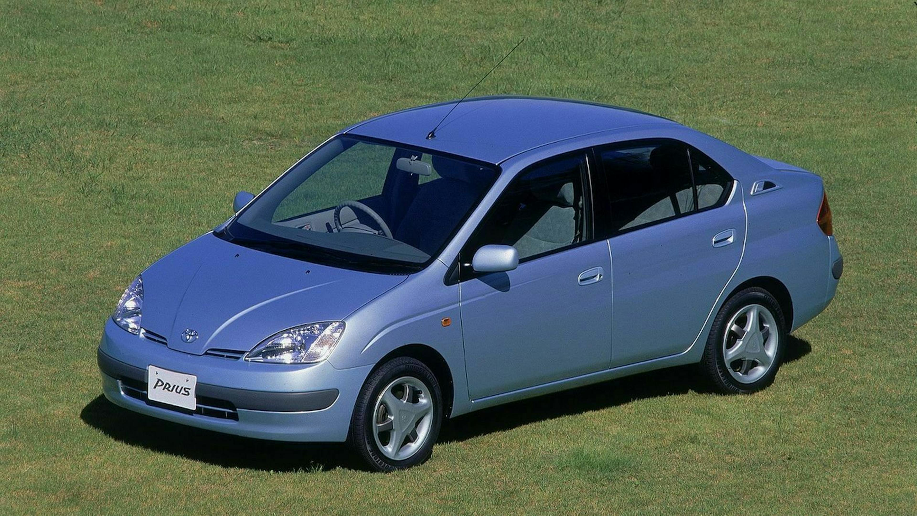 Der Toyota Prius aus der Vogelperspektive