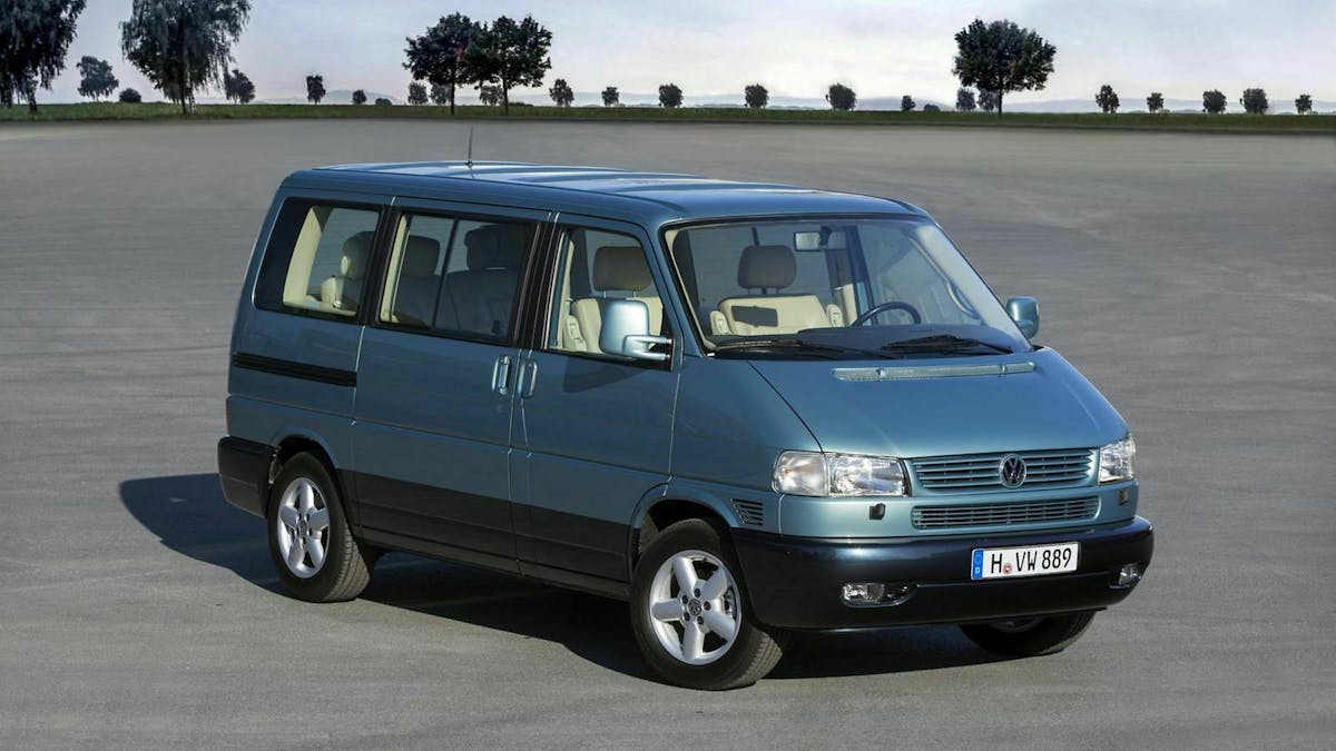 Zu sehen ist der VW T4 (1990 bis 2003)