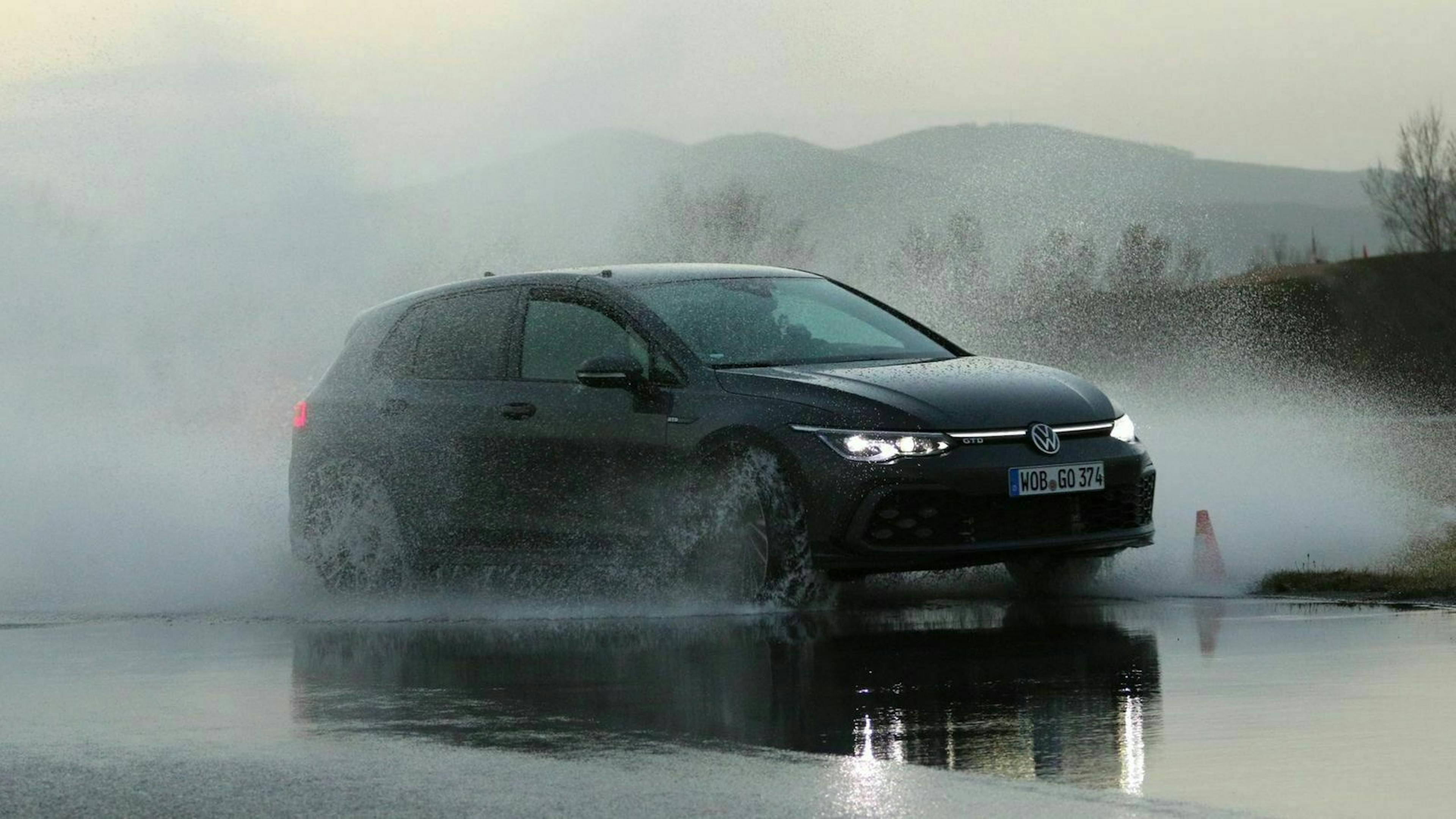 Zu sehen ist der Golf GTD 