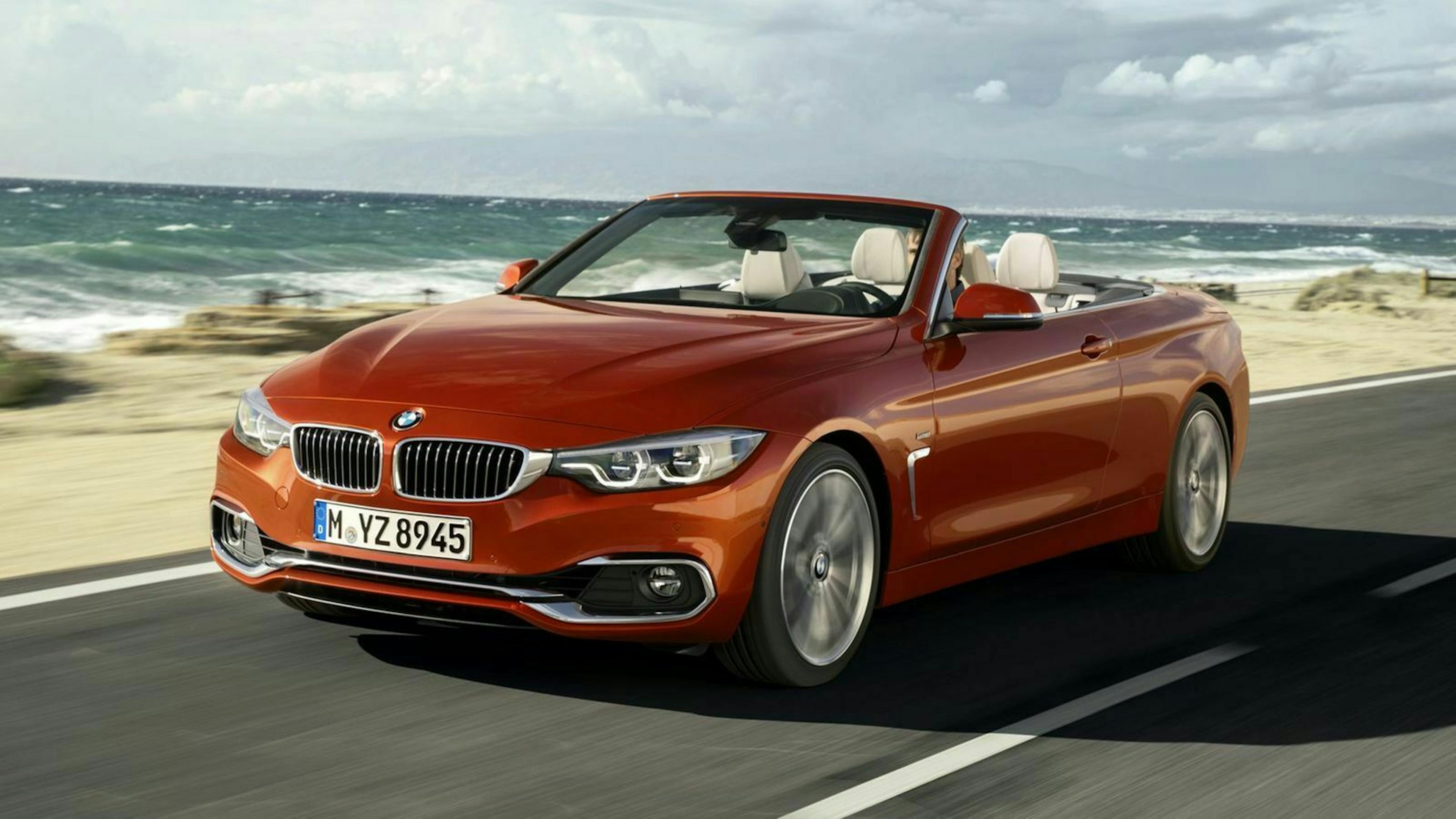 BMW 4er Cabrio Dreiviertel-Frontansicht