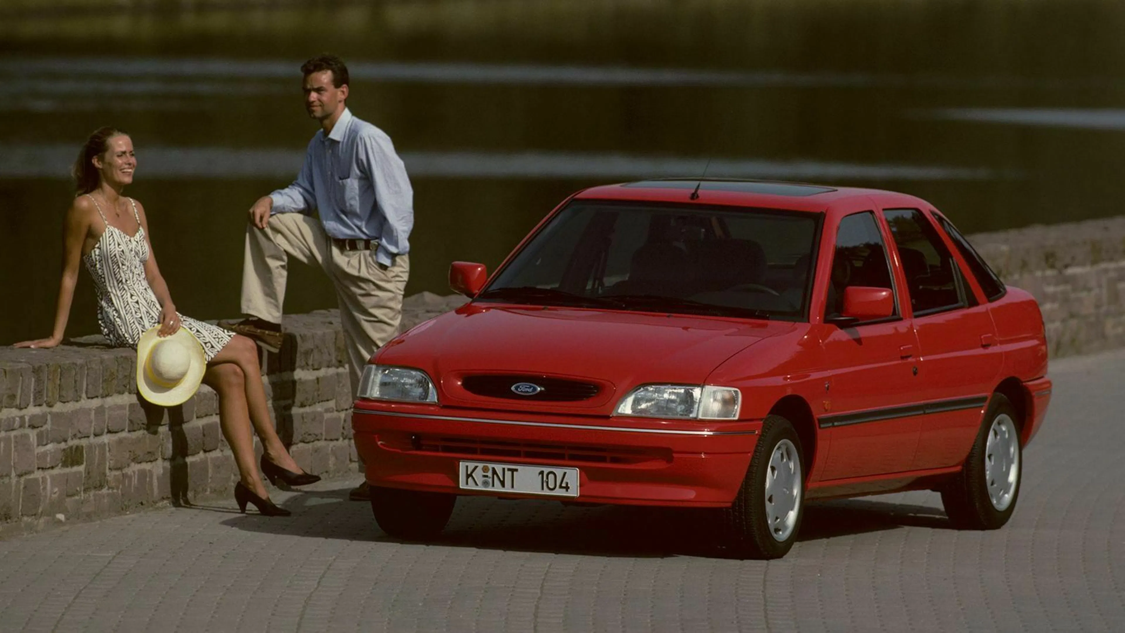 Ford Escort (MK V-VII) in Frontansicht