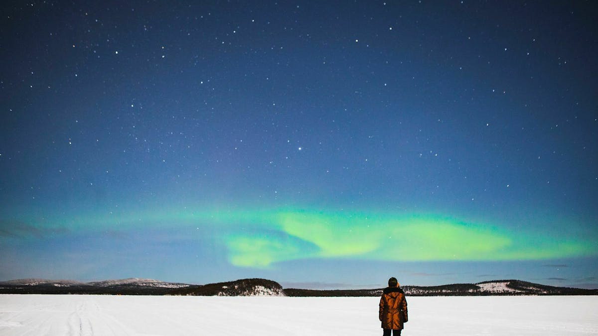 Eines der absoluten Highlights in Finnland: die Polarlichter während der Wintermonate.