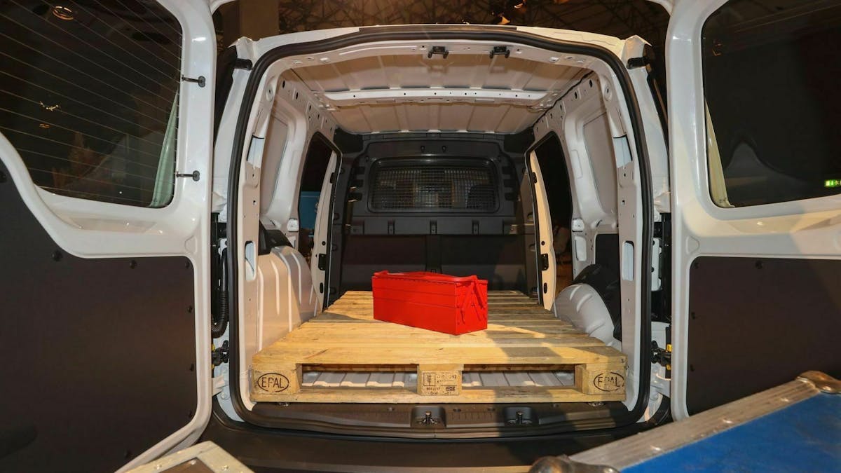 Der VW Caddy 5 (2020) Kofferraum