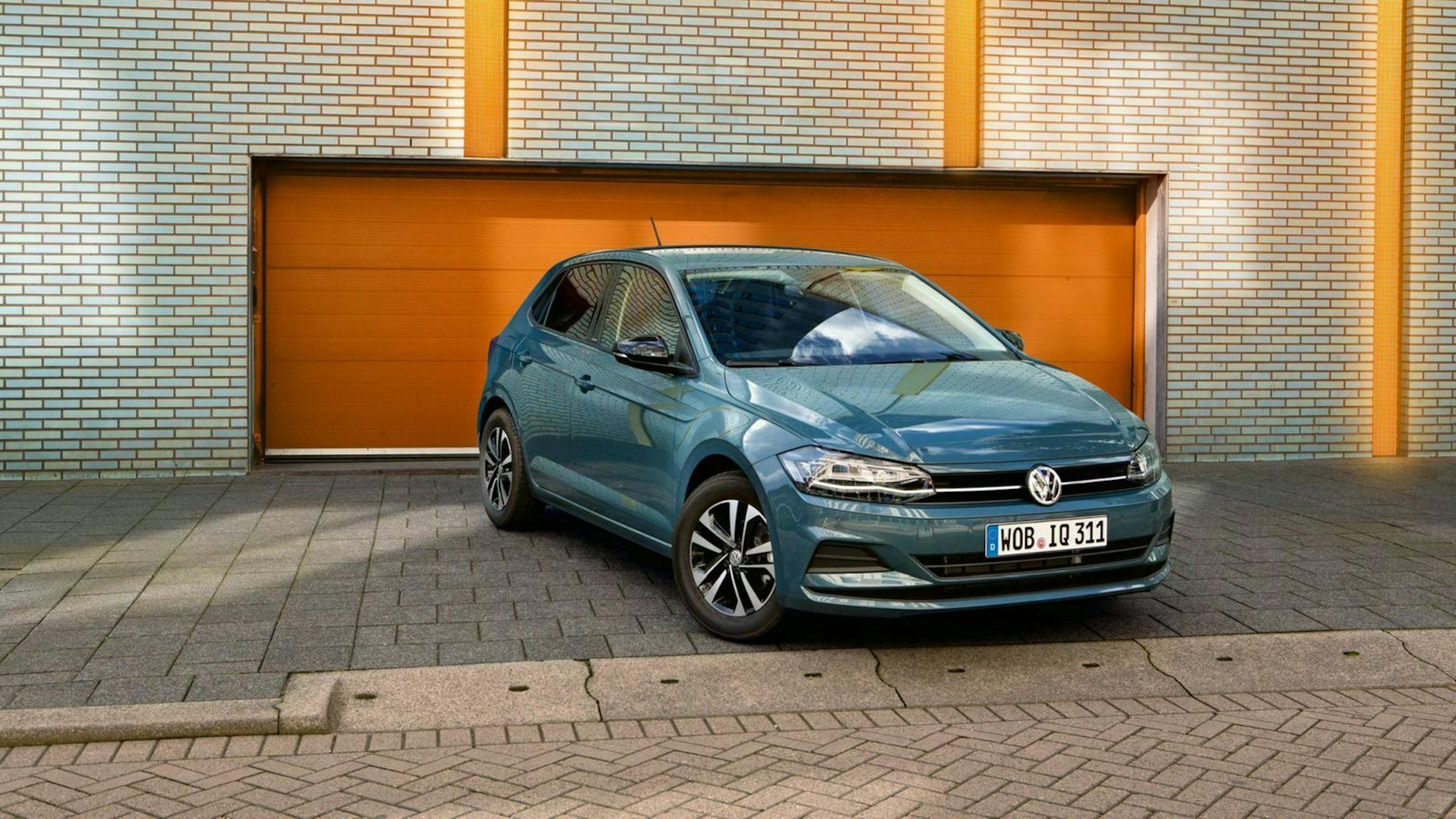 Der VW Polo 6 stehend in Frontansicht