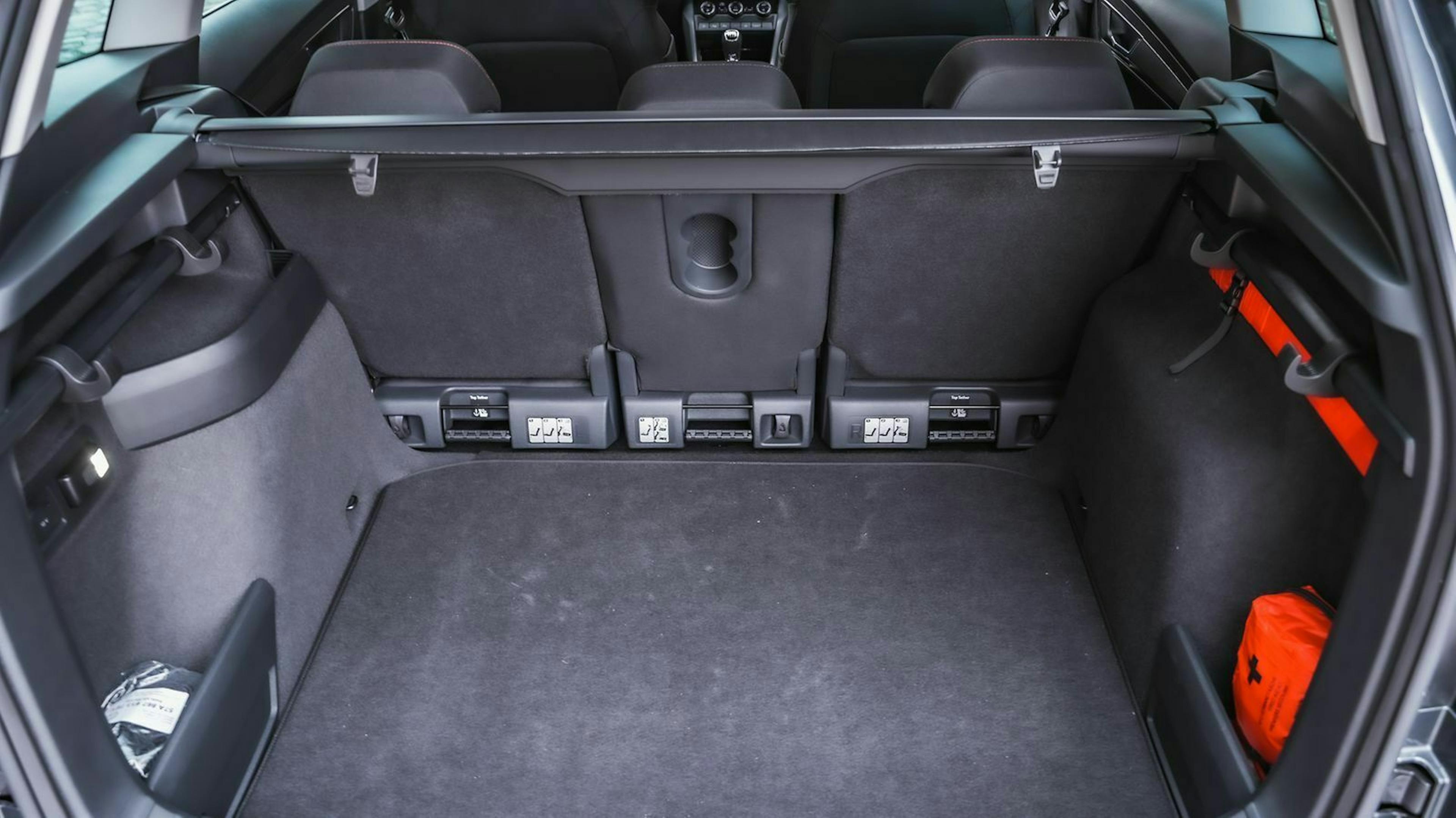 Škoda Koraq Blick in den Kofferraum