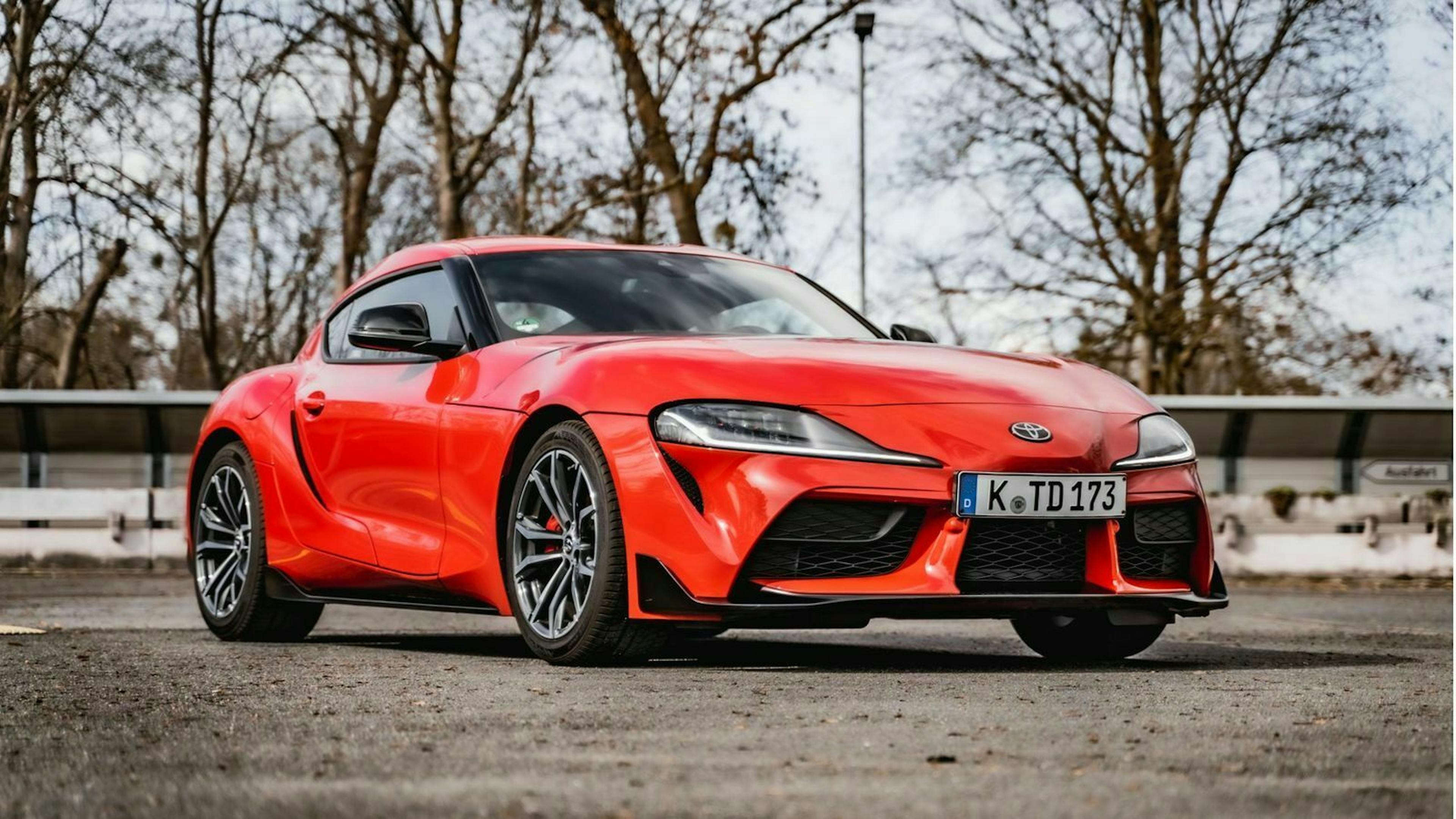 Zu sehen ist der Toyota Supra Mk5