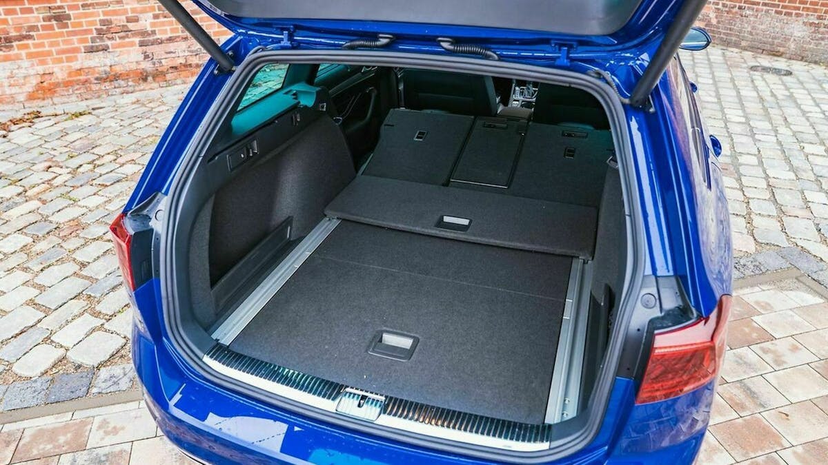 Der Kofferraum des VW Passat Varaint 