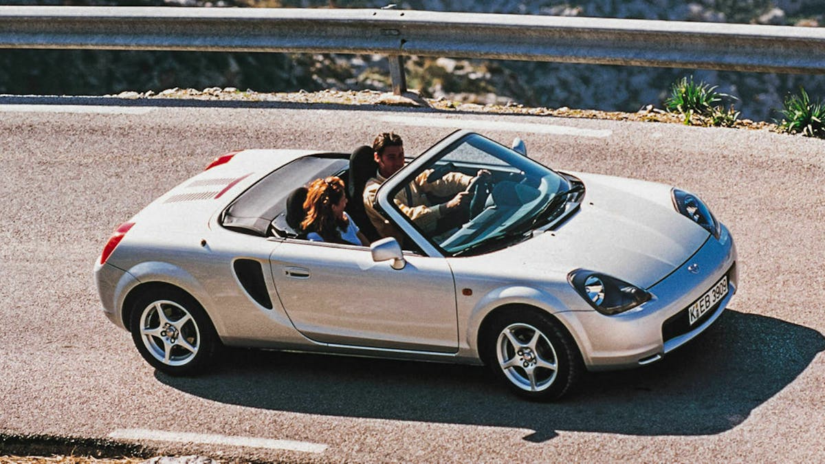 Toyota-MR2 Seitenansicht