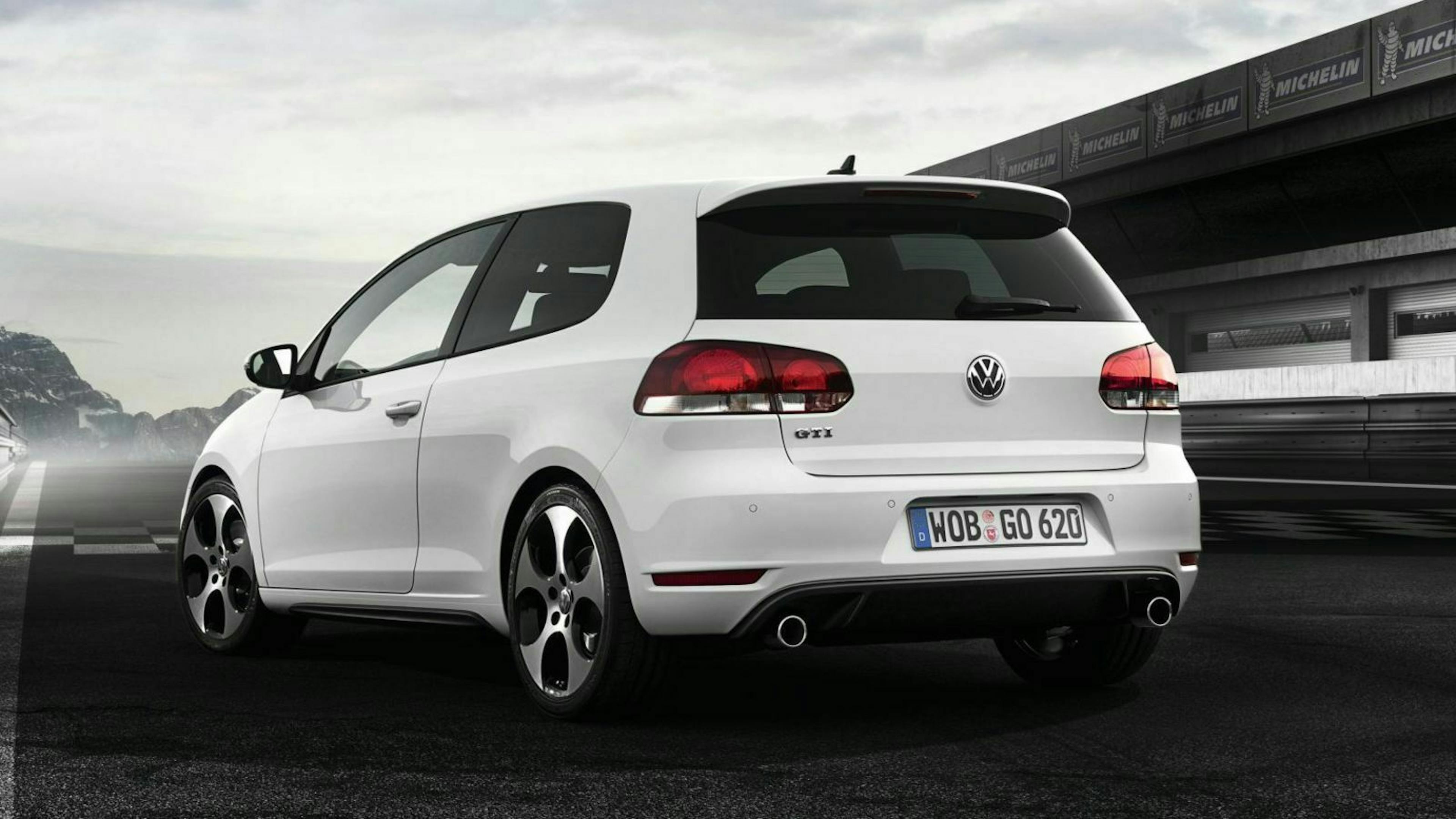 Golf VI GTI Dreiviertel-Heckansicht