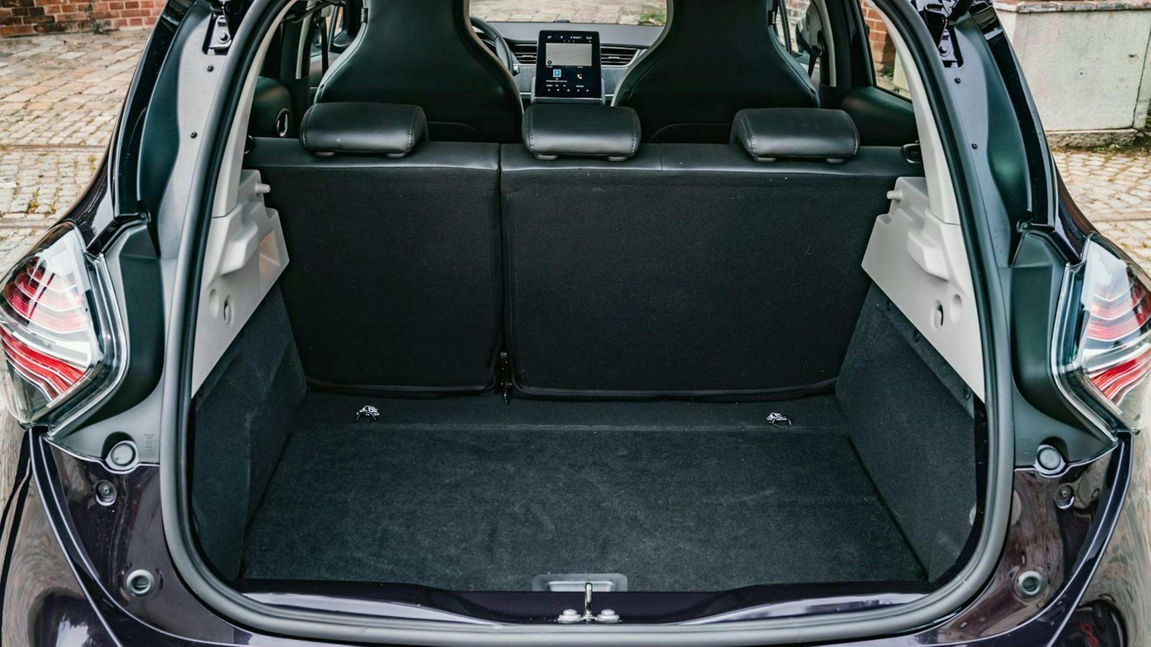 Der Kofferraum des Renault Zoe (2019)