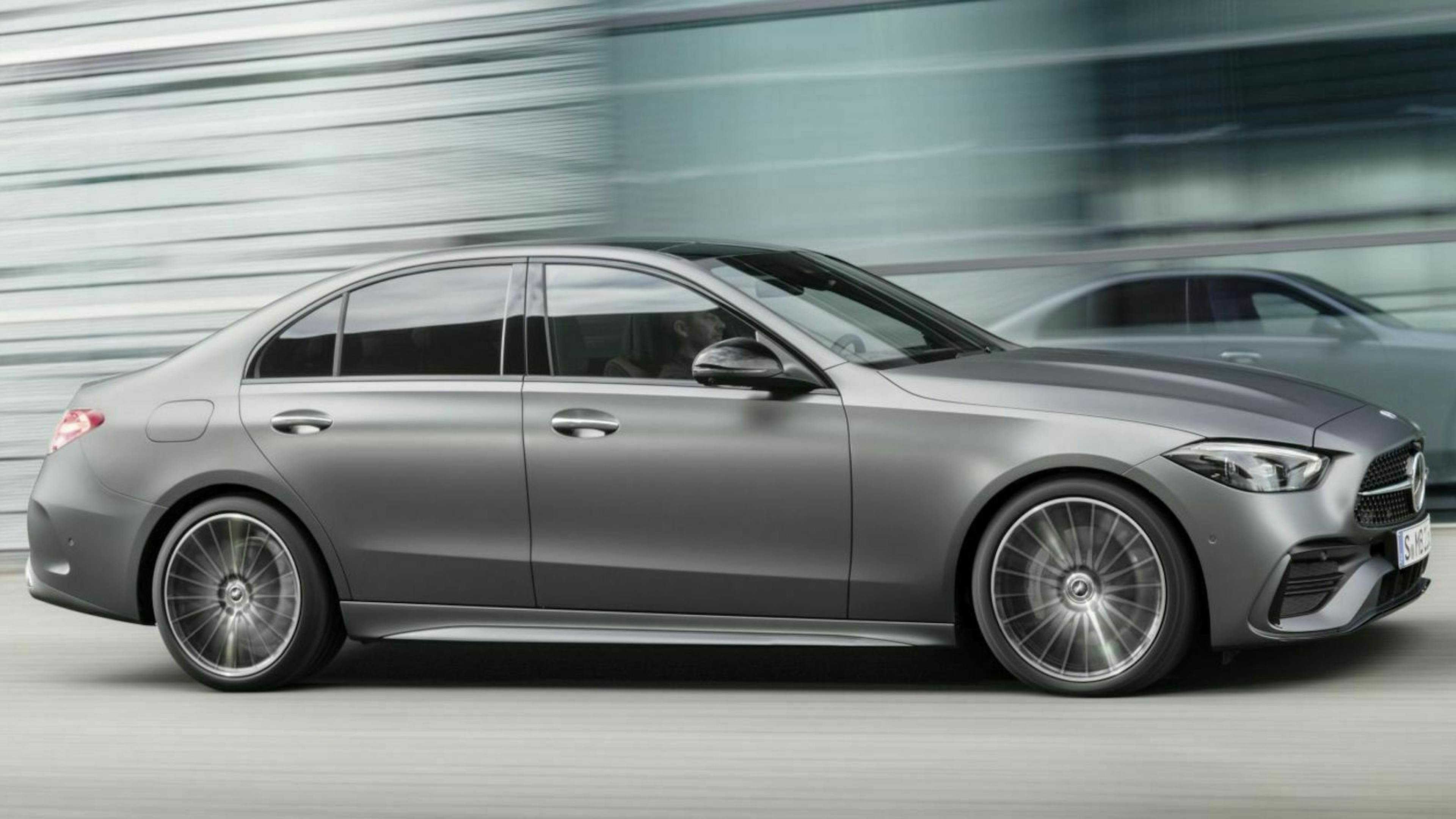 Mercedes C-Klasse 2021 Seitenansicht