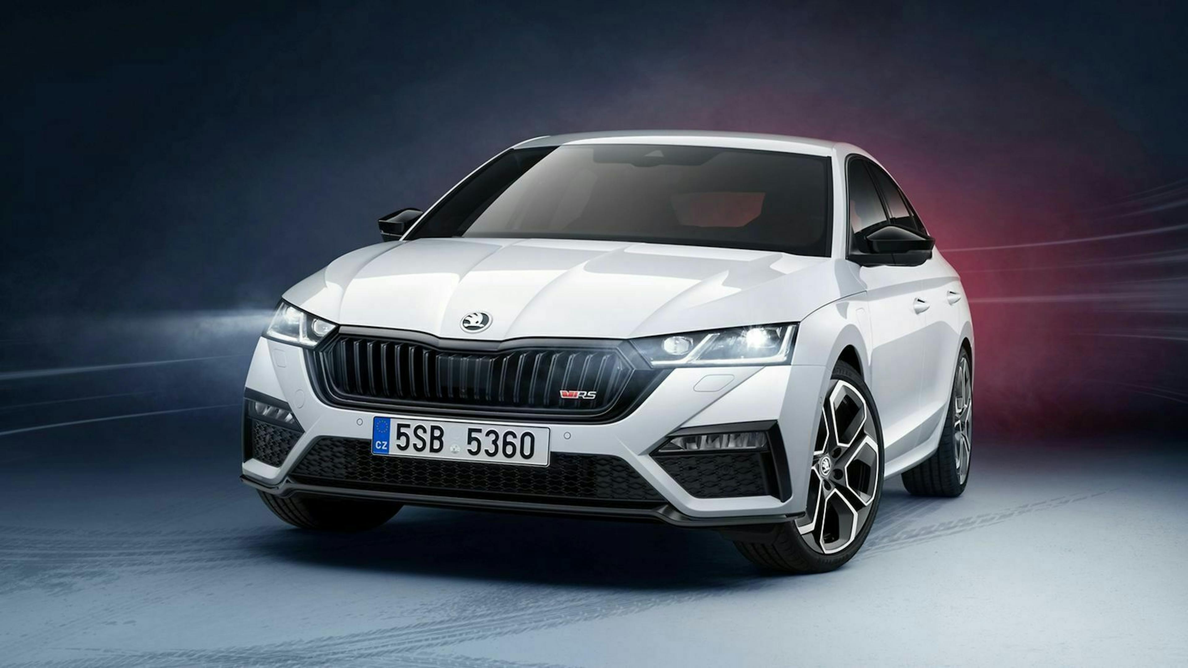 Der_neue_ ŠKODA_OCTAVIA_RS_iV Frontansicht