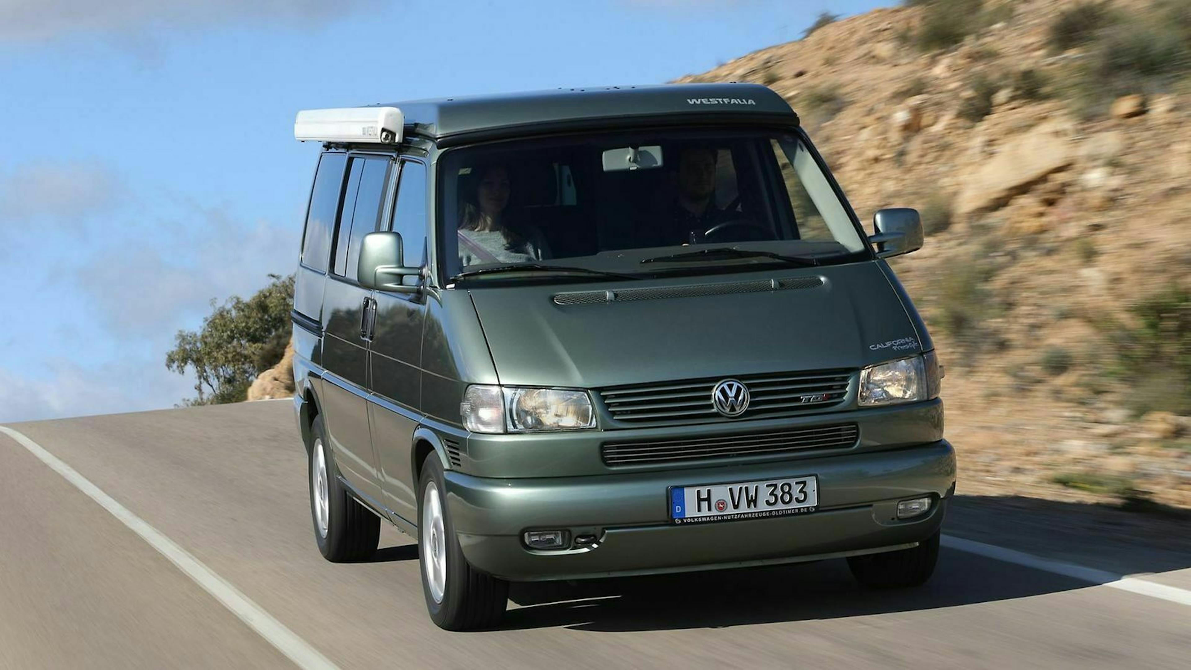 VW T4 Frontansicht dynamisch