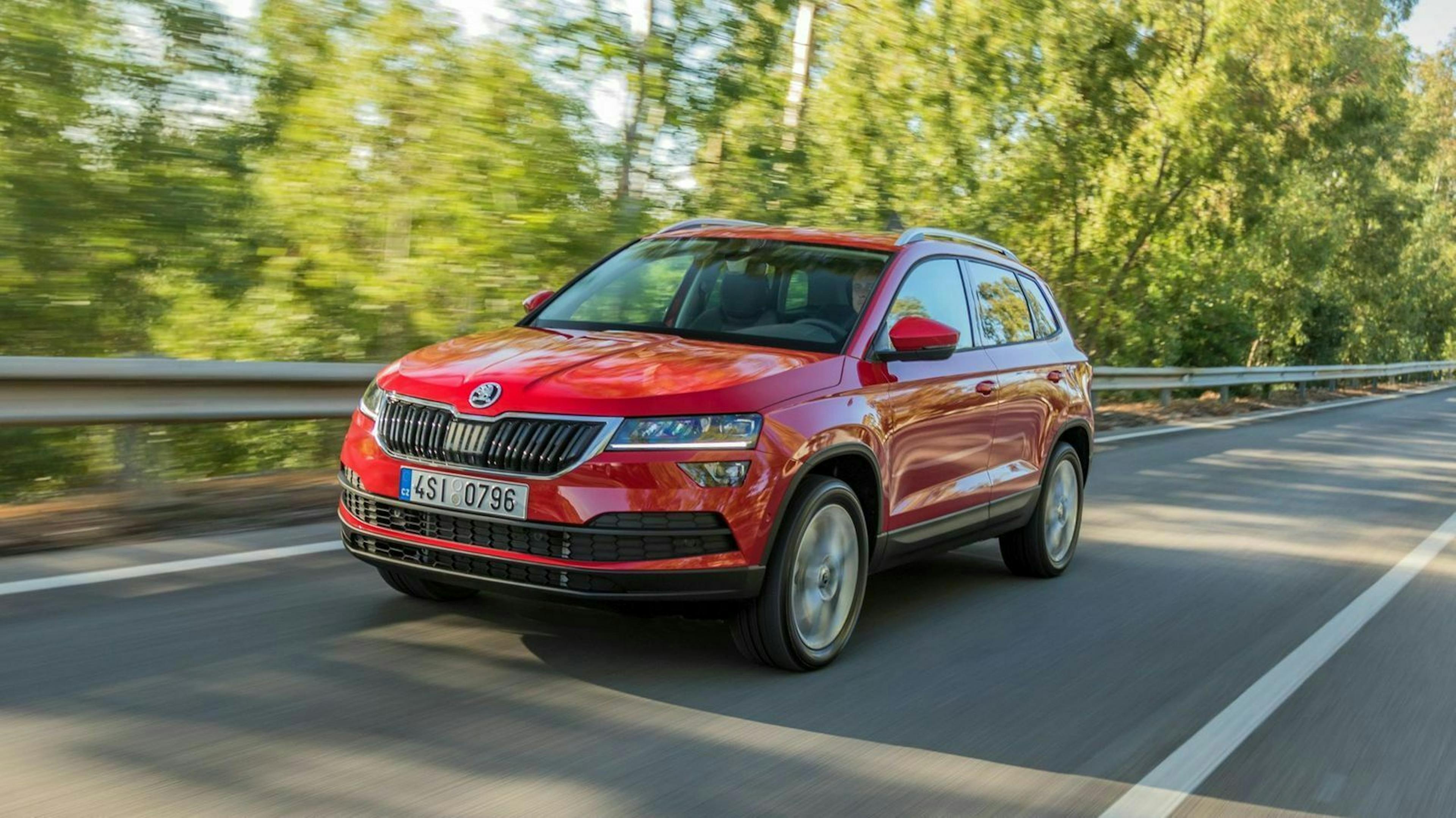 Skoda Karoq Dreiviertel-Frontansicht