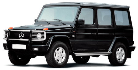 Mercedes G-Klasse (Vorderansicht - schräg)