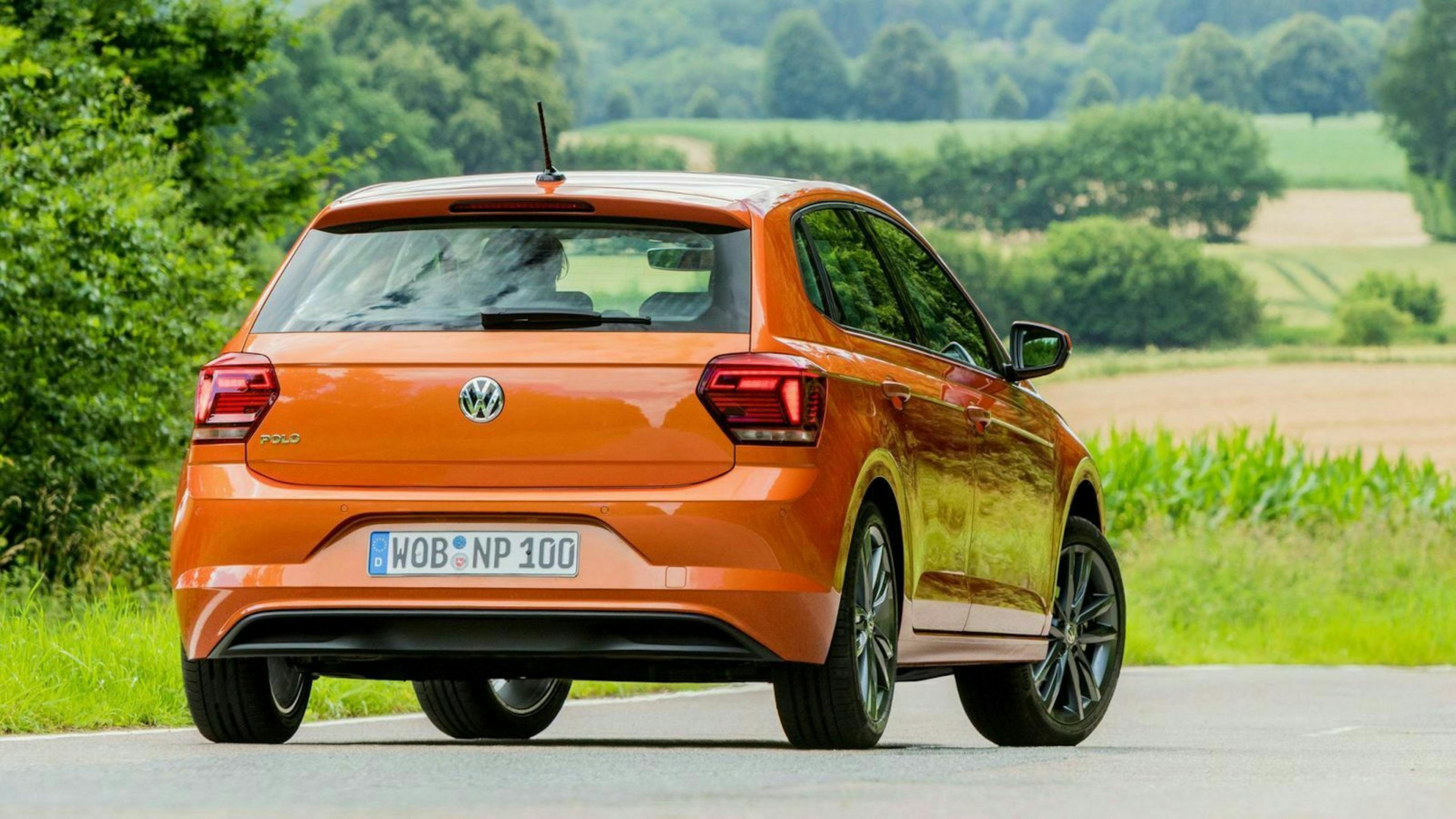 Der VW Polo 6 in Heckansicht