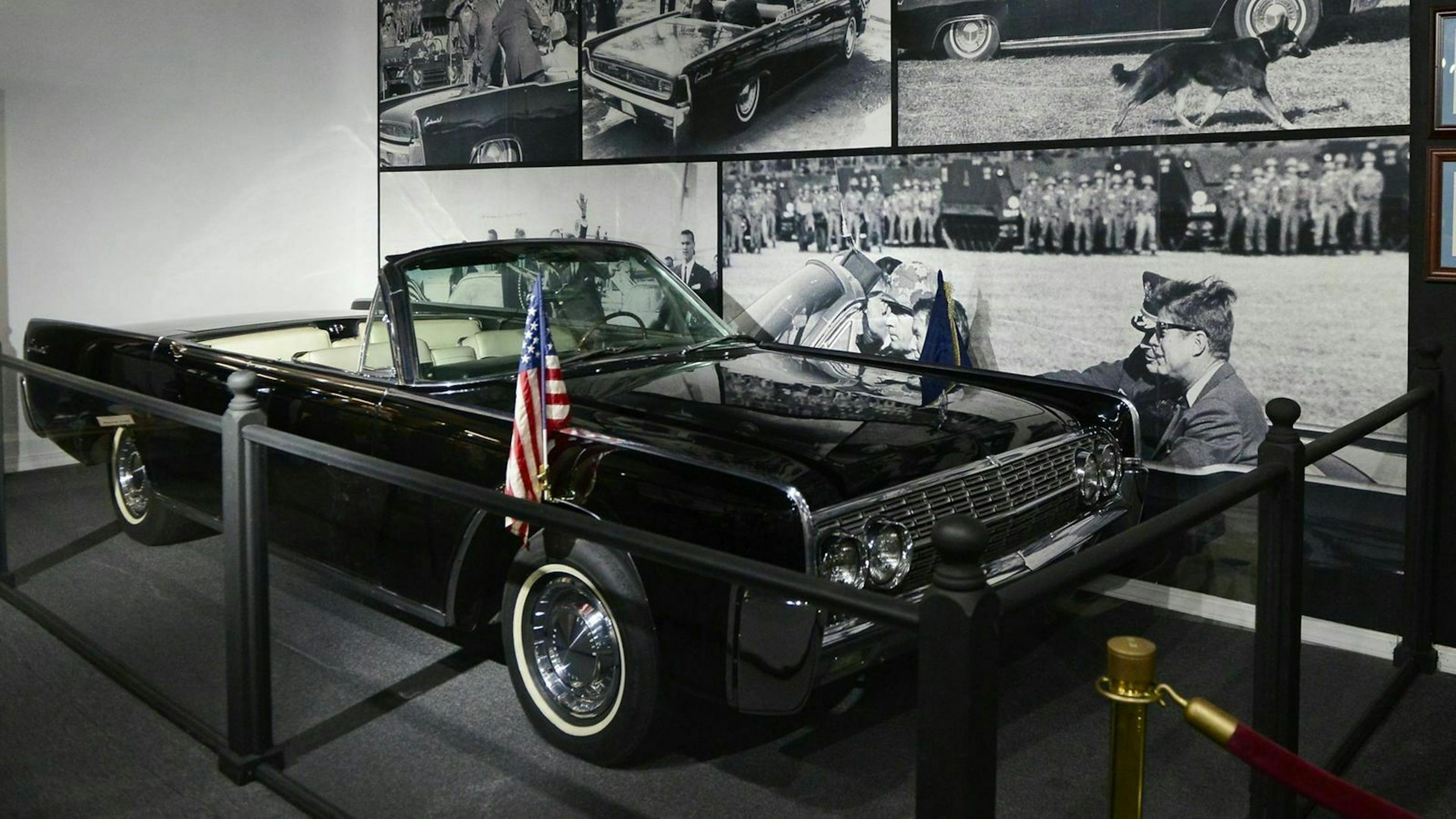 Zu sehen ist der Lincoln Continental von John F. Kennedy