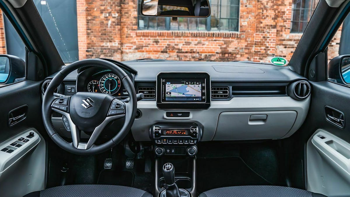 Der Innenraum des Suzuki Ignis