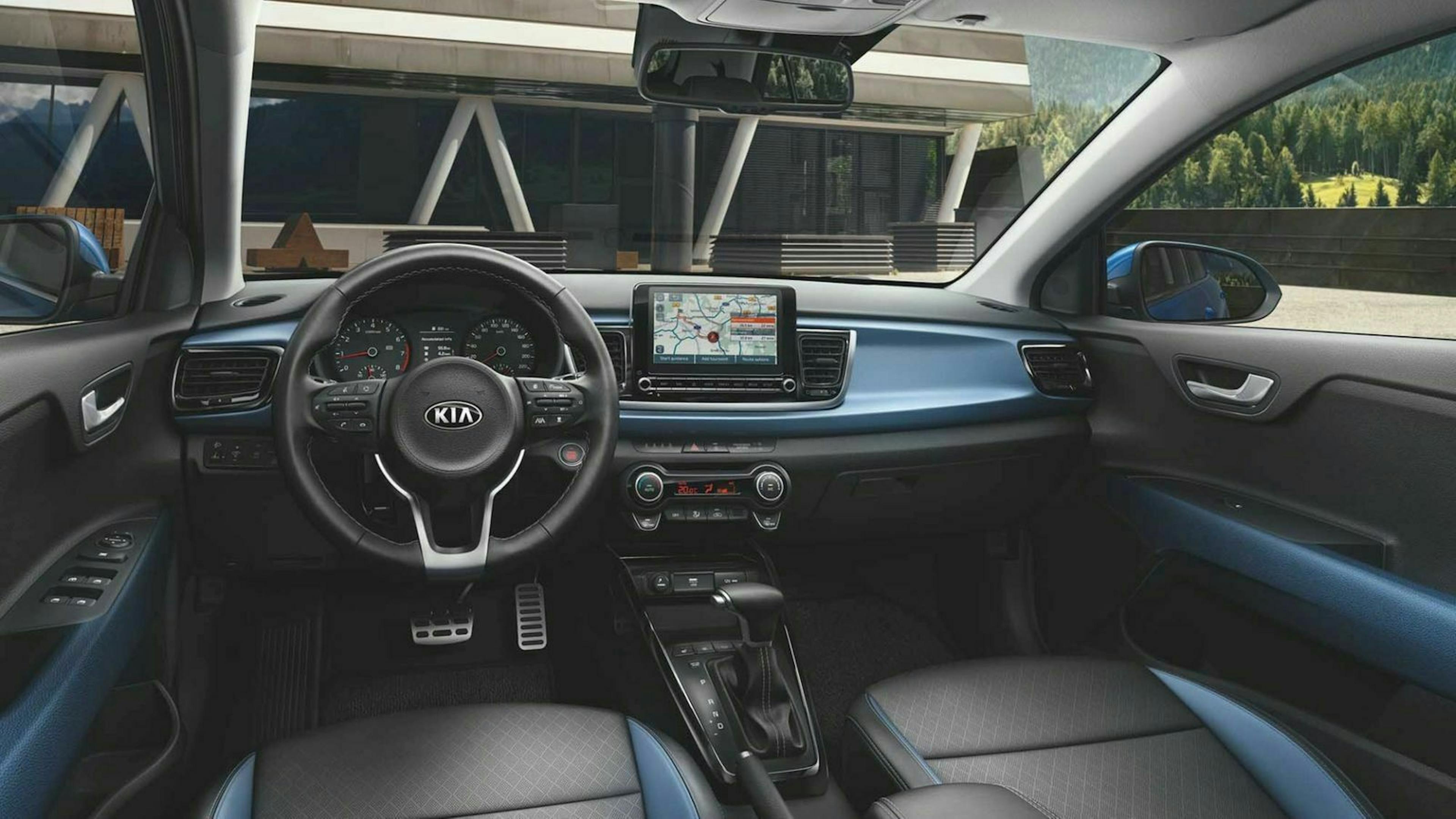 Kia Rio Cockpit